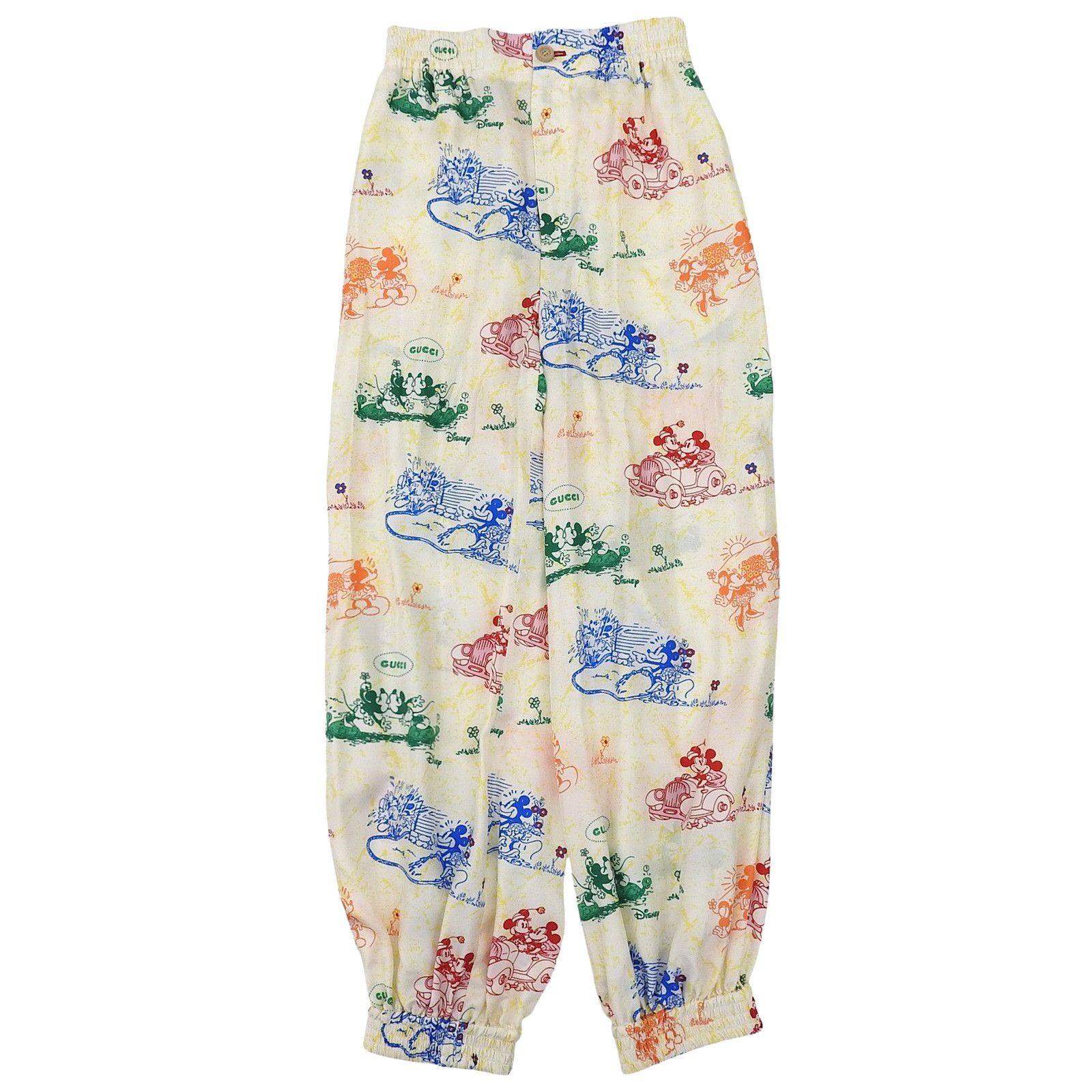 Gucci Gucci Gucci Disney Silk Pants Textile Pants 596965 DUTY FREE for USA Size ONE SIZE - 1 Thumbnail