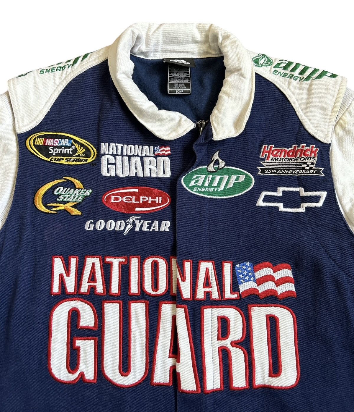 Adidas × NASCAR × Vintage Adidas Nascar Dale Earnhardt Jr Racing Jacket Size: S Size US S / EU 44-46 / 1 - 4 Thumbnail