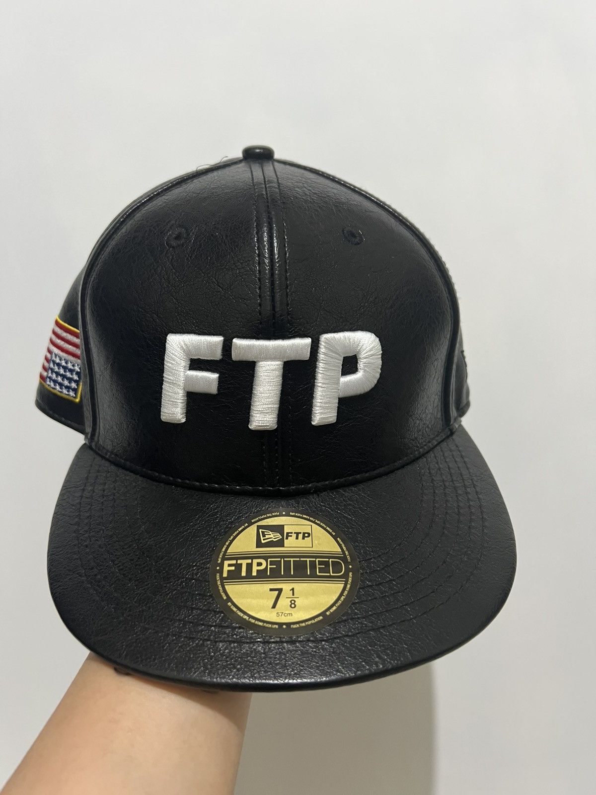 Fuck The Population FTP Fitted Cap Size ONE SIZE - 1 Thumbnail