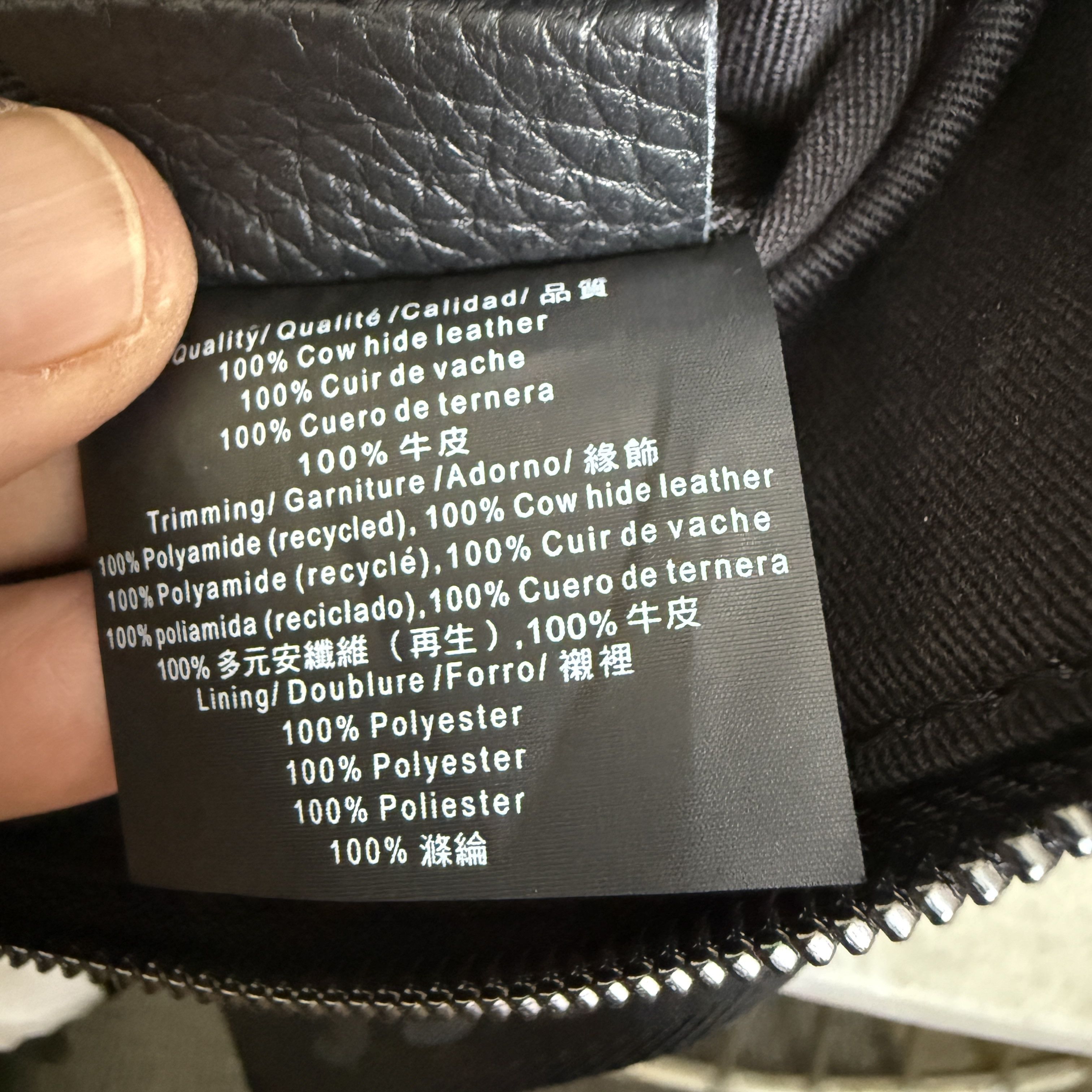 Hugo Boss HUGO BOSS Morval_S All Leather Zip Env_O Bag 50517985 Black Size ONE SIZE - 7 Thumbnail