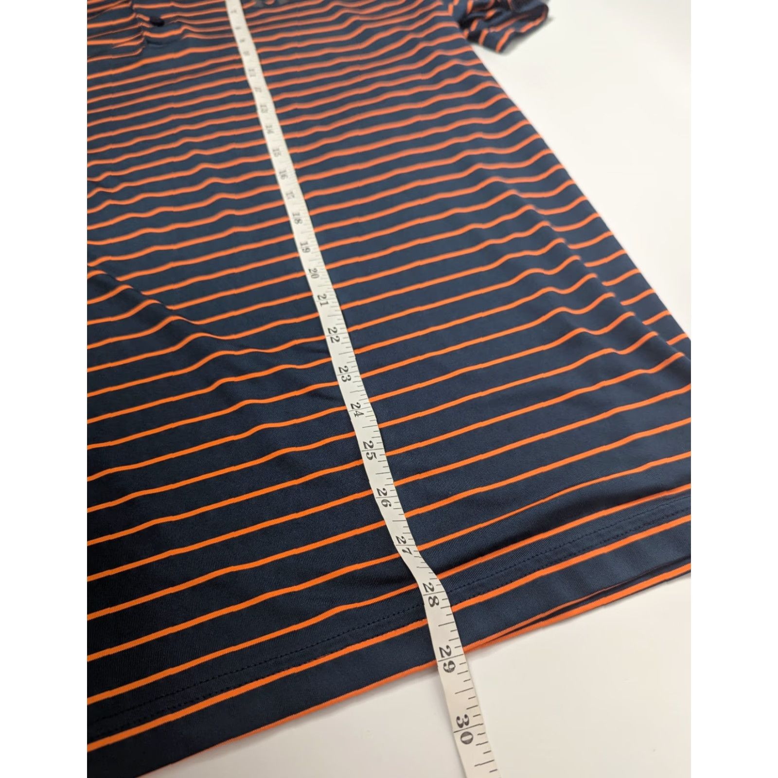 Under Armour Under Armour Polo Shirt Men XL Navy Blue Striped Athletic Quick Dry Moisture Wicking Golf Shirt Size US XL / EU 56 / 4 - 4 Thumbnail