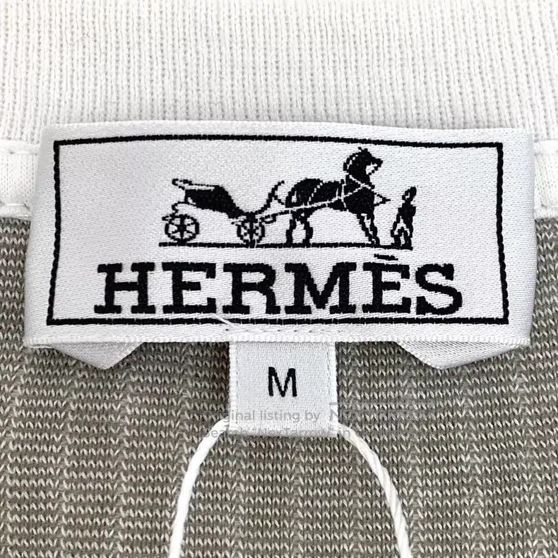 Hermes Hermes White Horse Totem Jacquard Cotton Crew Neck Long Sl Size US M / EU 48-50 / 2 - 6 Thumbnail