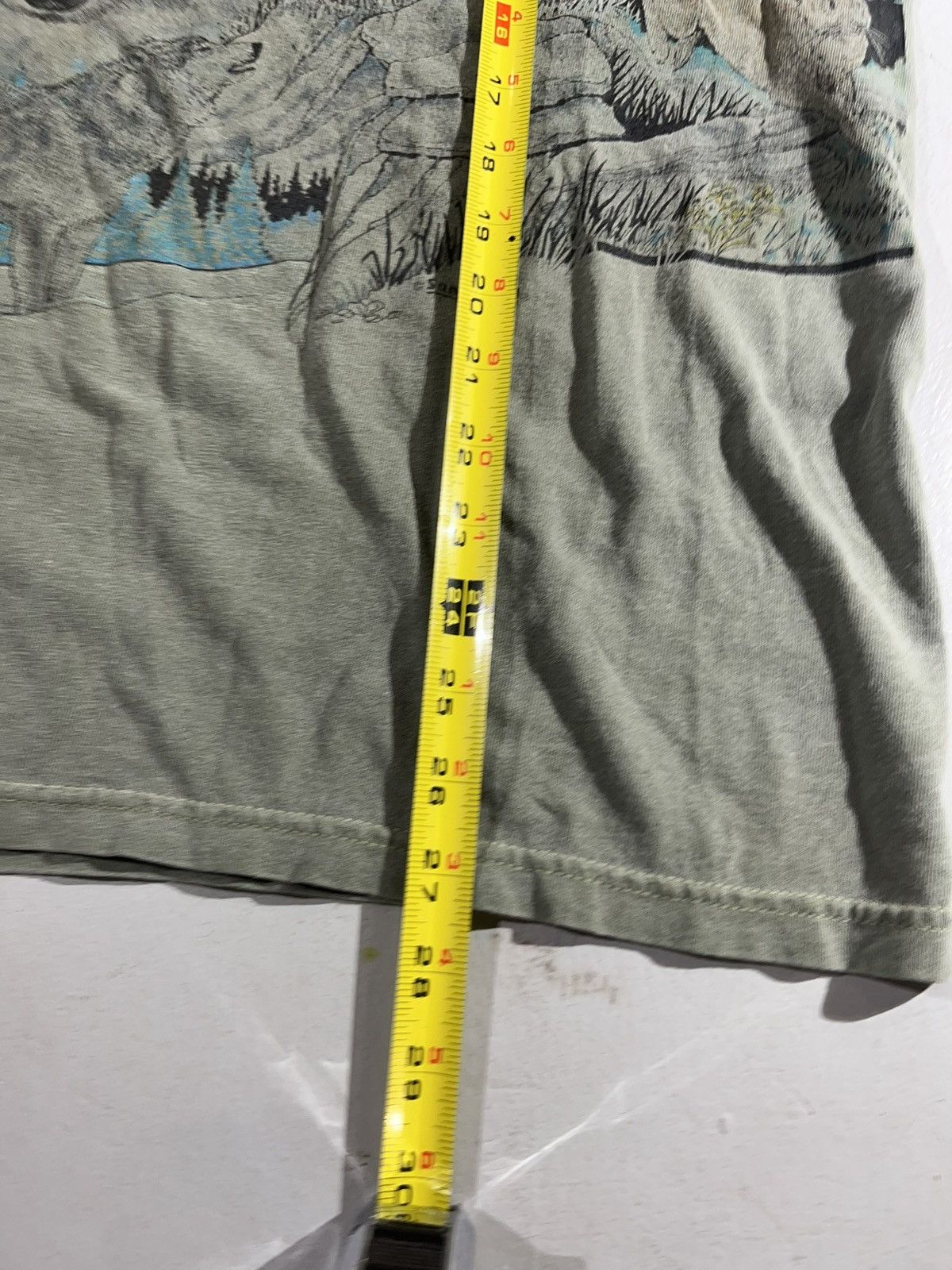 Anvil Vintage wolf nature all over print 90 tee Size US XL / EU 56 / 4 - 5 Thumbnail