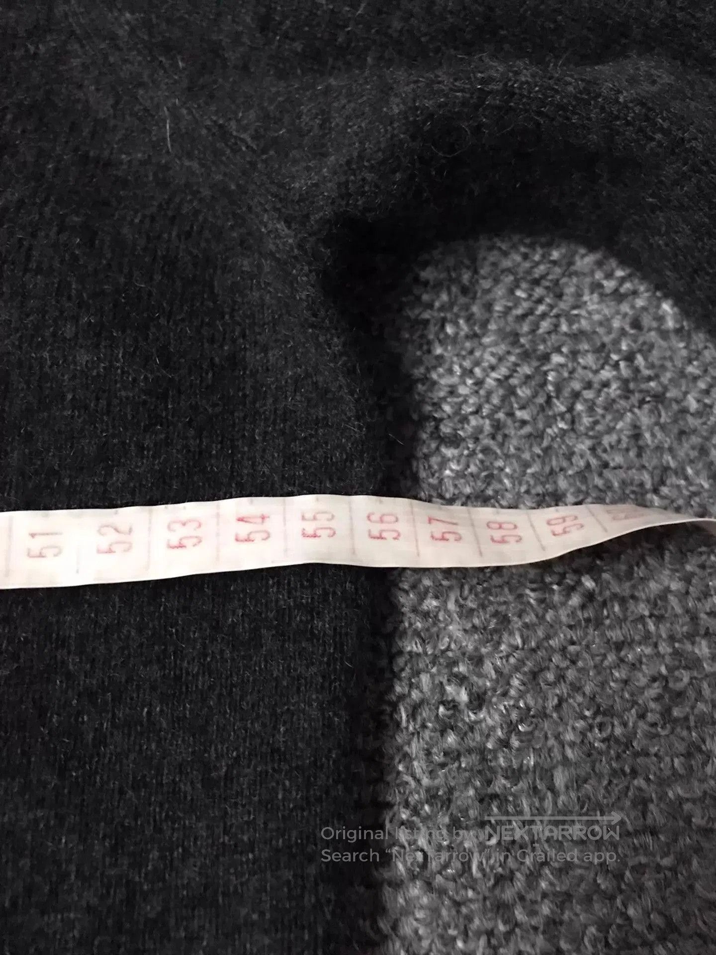 Hermes Black XL Sweater with Yellow Stitch Pattern. Size US XL / EU 56 / 4 - 7 Thumbnail