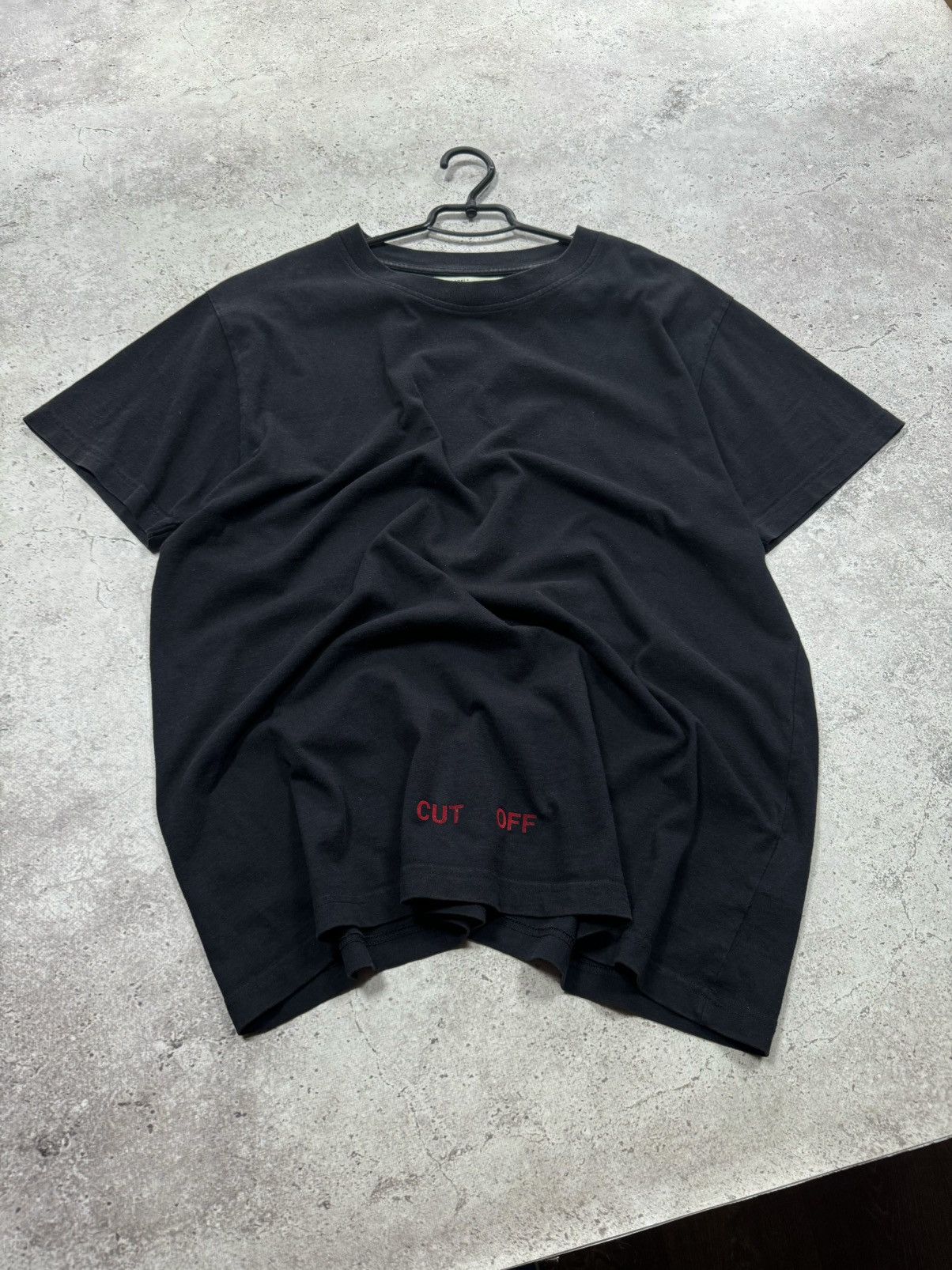 Off-White × Virgil Abloh Off White Cut Off Vintage Tee Size:M Size US L / EU 52-54 / 3 - 2 Thumbnail