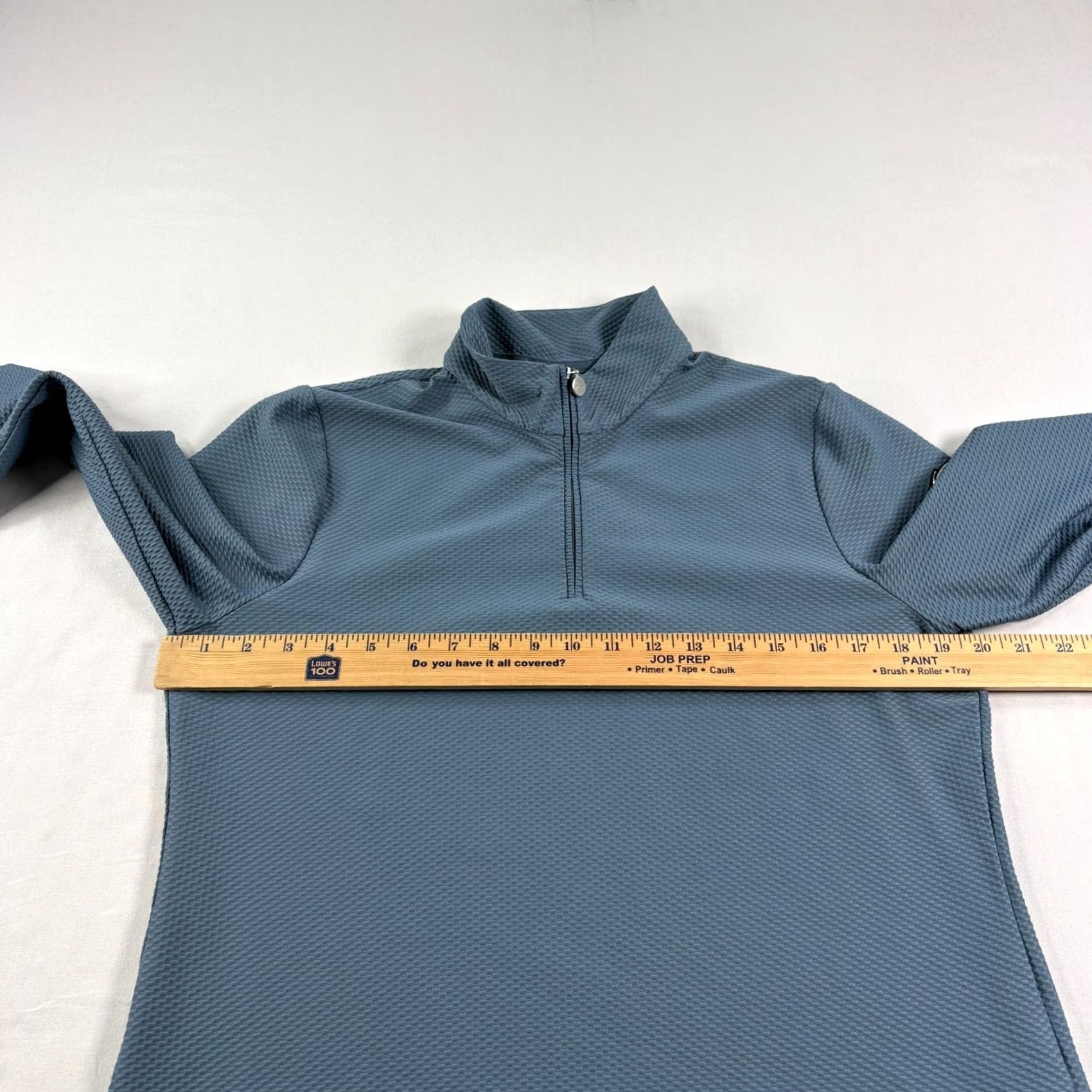 KJUS Kjus Shirt Womens XL Blue Golf Pullover Seoul Midlayer 1/2 Zip Performance Nike Size XL / US 12-14 / IT 48-50 - 5 Thumbnail