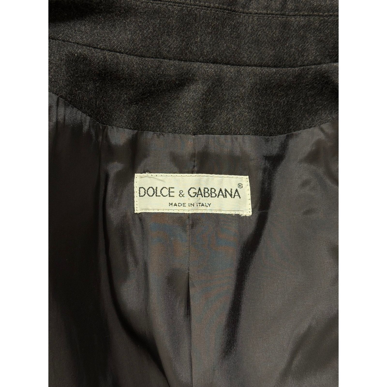 Dolce & Gabbana A/W1992 Dolce & Gabbana documented runway mirrors blazer Size S / US 4 / IT 40 - 12 Thumbnail