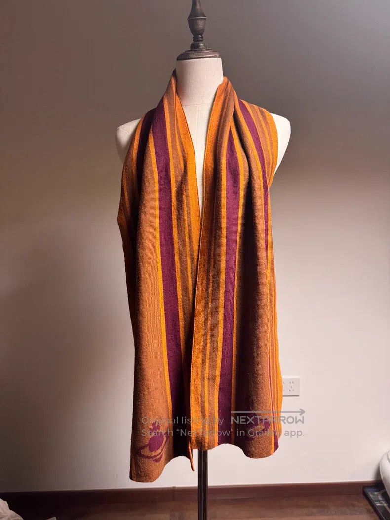Vivienne Westwood Wine red and caramel orange dual side Sa