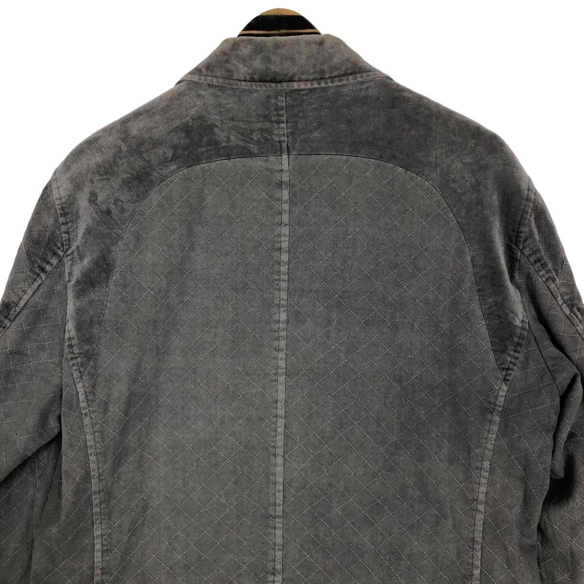 Issey Miyake Vintage Issey Miyake 2007 A/W Patchwork Velvet Jacket Size US M / EU 48-50 / 2 - 12 Thumbnail