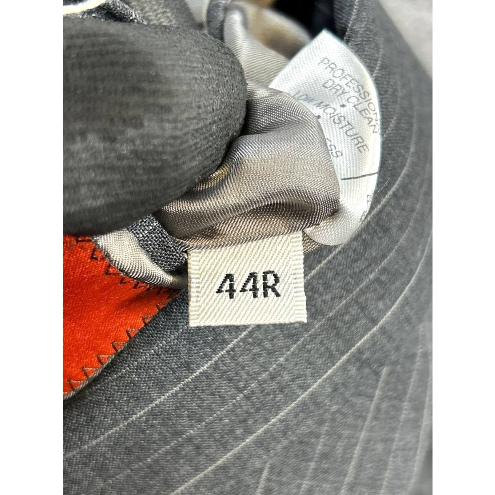 Hart Schaffner Marx Hart Schaffner Marx Travelor Suit Mens 44 Gray Wool Size 44R - 5 Thumbnail
