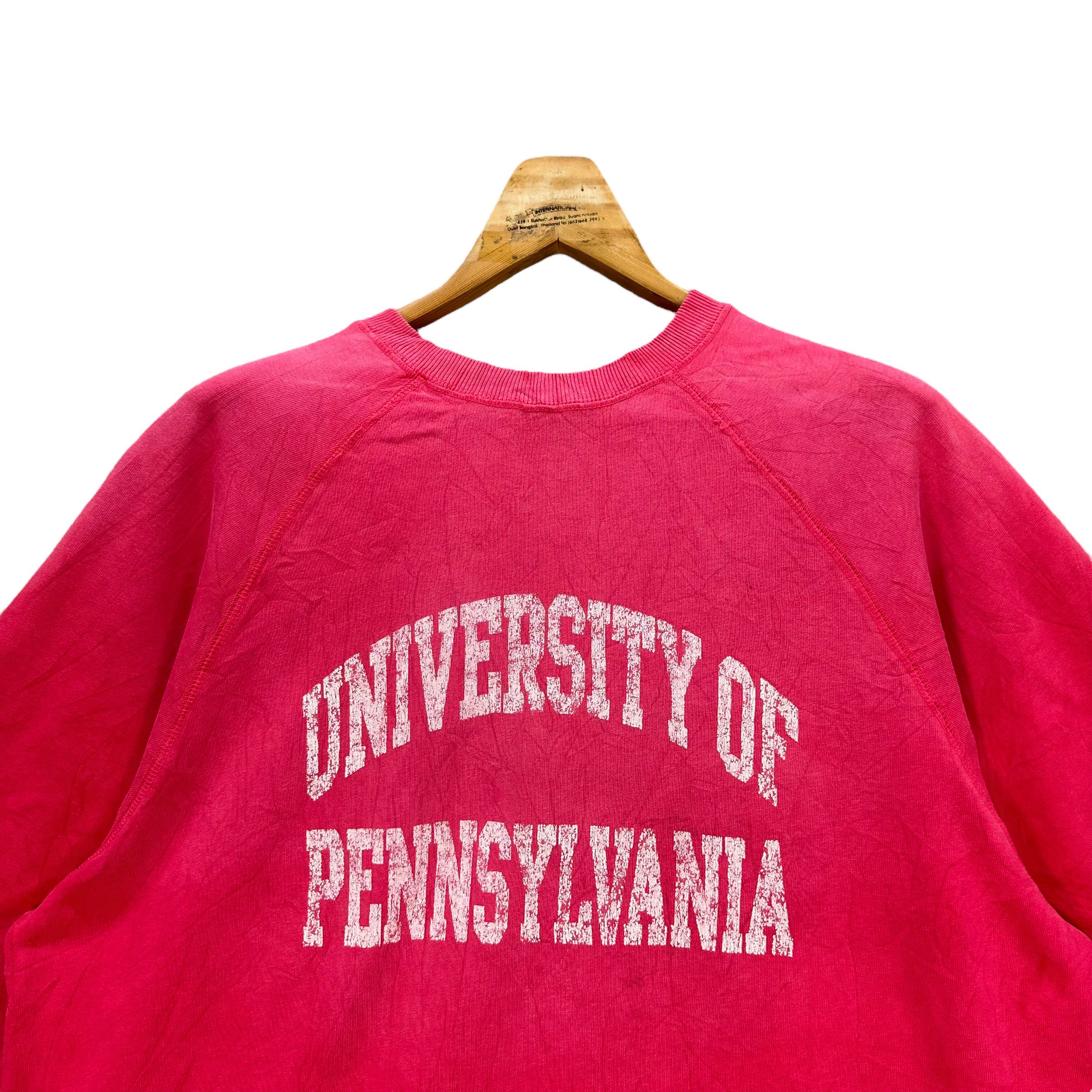 Vintage UNIVERSITY OF PENNSYLVANIA SHORT SLEEVE SWEATER #8421-008 Size US M / EU 48-50 / 2 - 2 Thumbnail