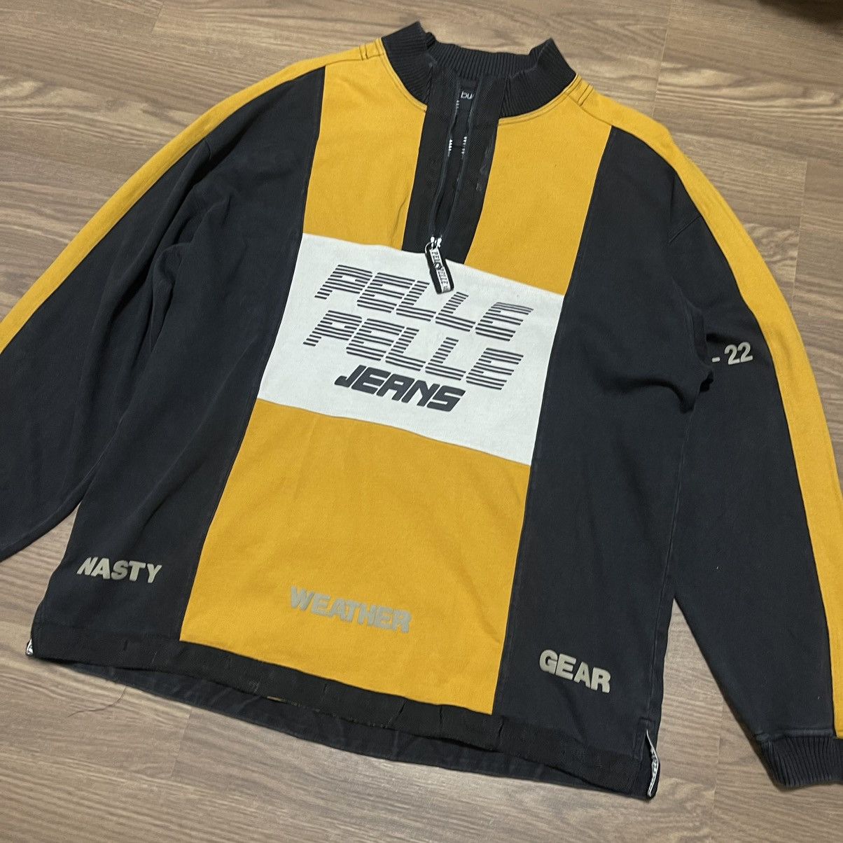 Pelle Pelle Rare Pelle Pelle jeans marc Buchanan zip up sweatshirt Size US XL / EU 56 / 4 - 2 Thumbnail