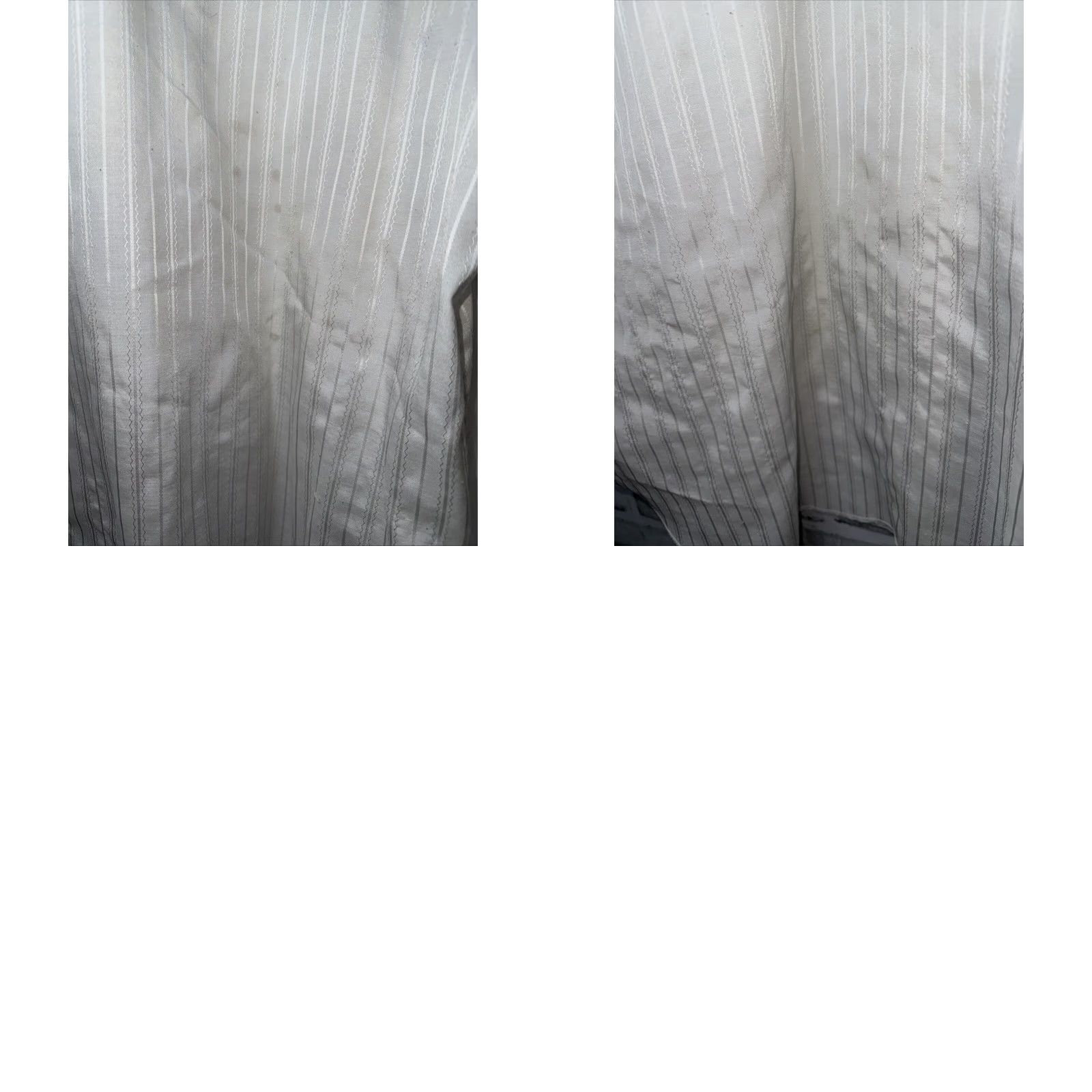 Vintage VINTAGE H Bar C Western Shirt Men White Striped Pearl Snap 18-35 Regular Cotton Blend Button-Up Shirt Mens White, 18, Western Theme, All Seasons Size US XXL / EU 58 / 5 - 8 Thumbnail