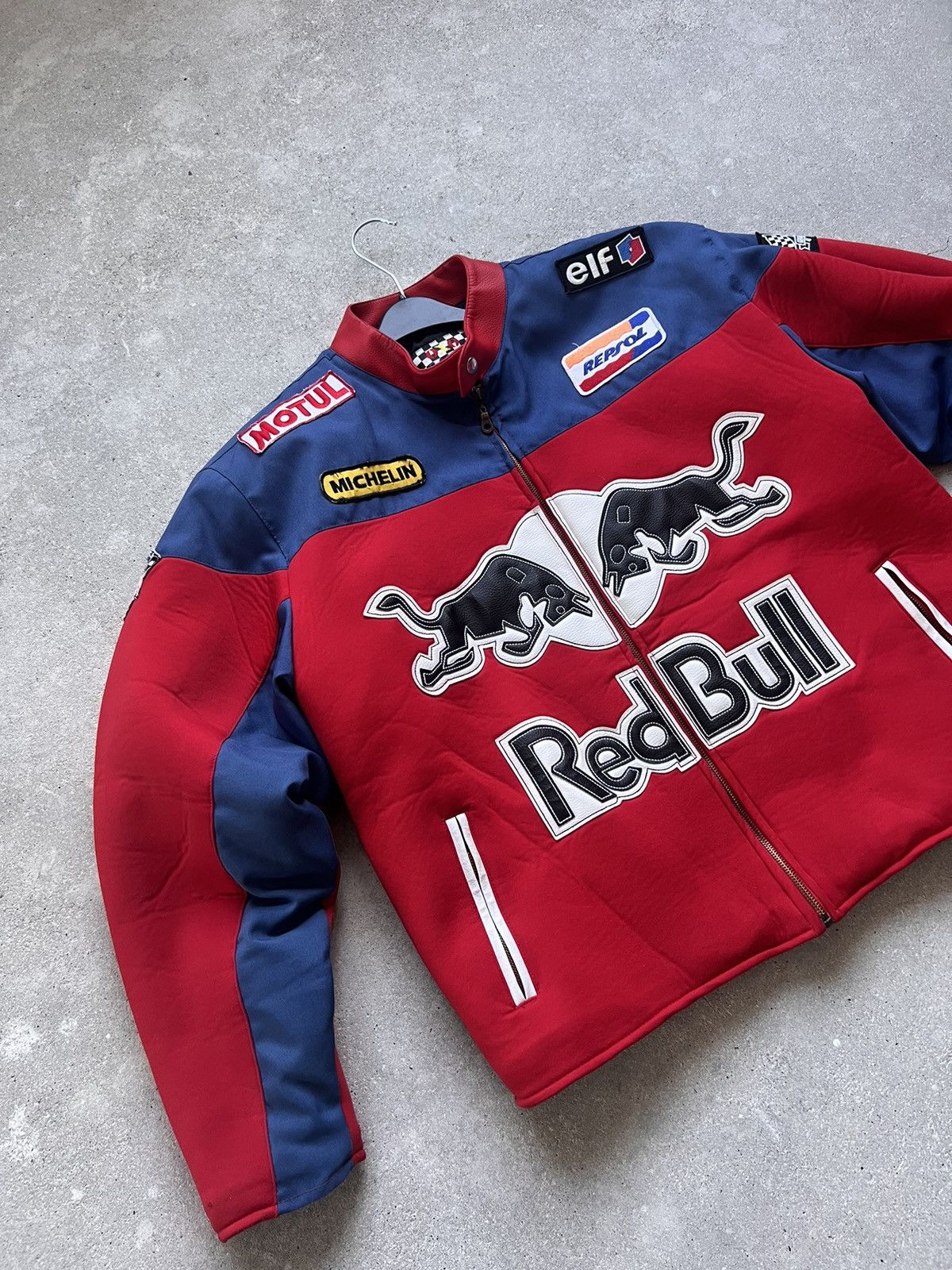 Red Bull × Vintage Vintage Red Bull Racing Jacket NASCAR Size US XL / EU 56 / 4 - 5 Thumbnail
