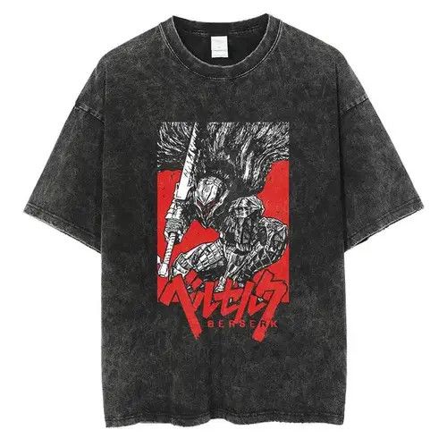 Other Washed T Shirt Berserk Size US M / EU 48-50 / 2 - 4 Thumbnail