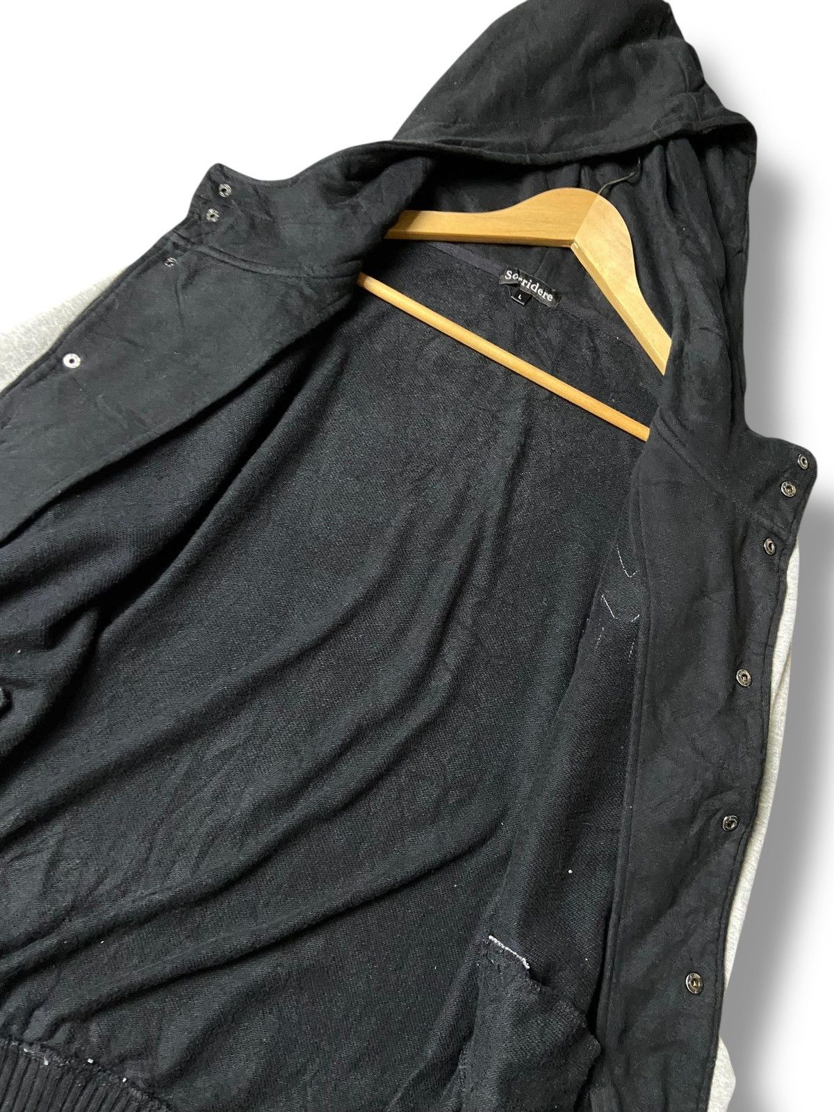 Japanese Brand Sorridere Varsity Jacket with Hood (169) Size US L / EU 52-54 / 3 - 4 Thumbnail