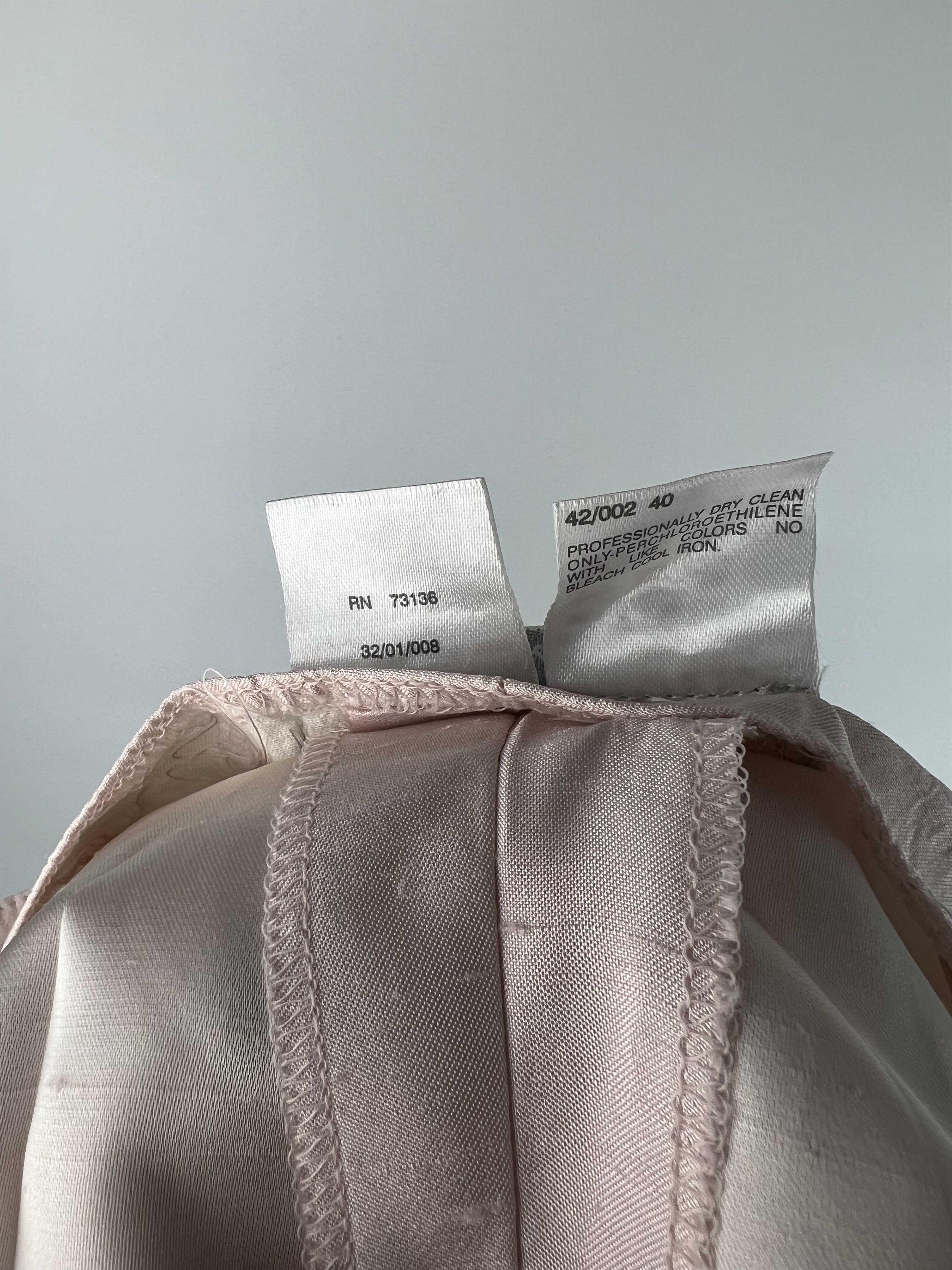 Max Mara Max Mara Light Pink Acetate Silk Pants IT40 UK8 US6 Size 28" / US 6 / IT 42 - 7 Thumbnail
