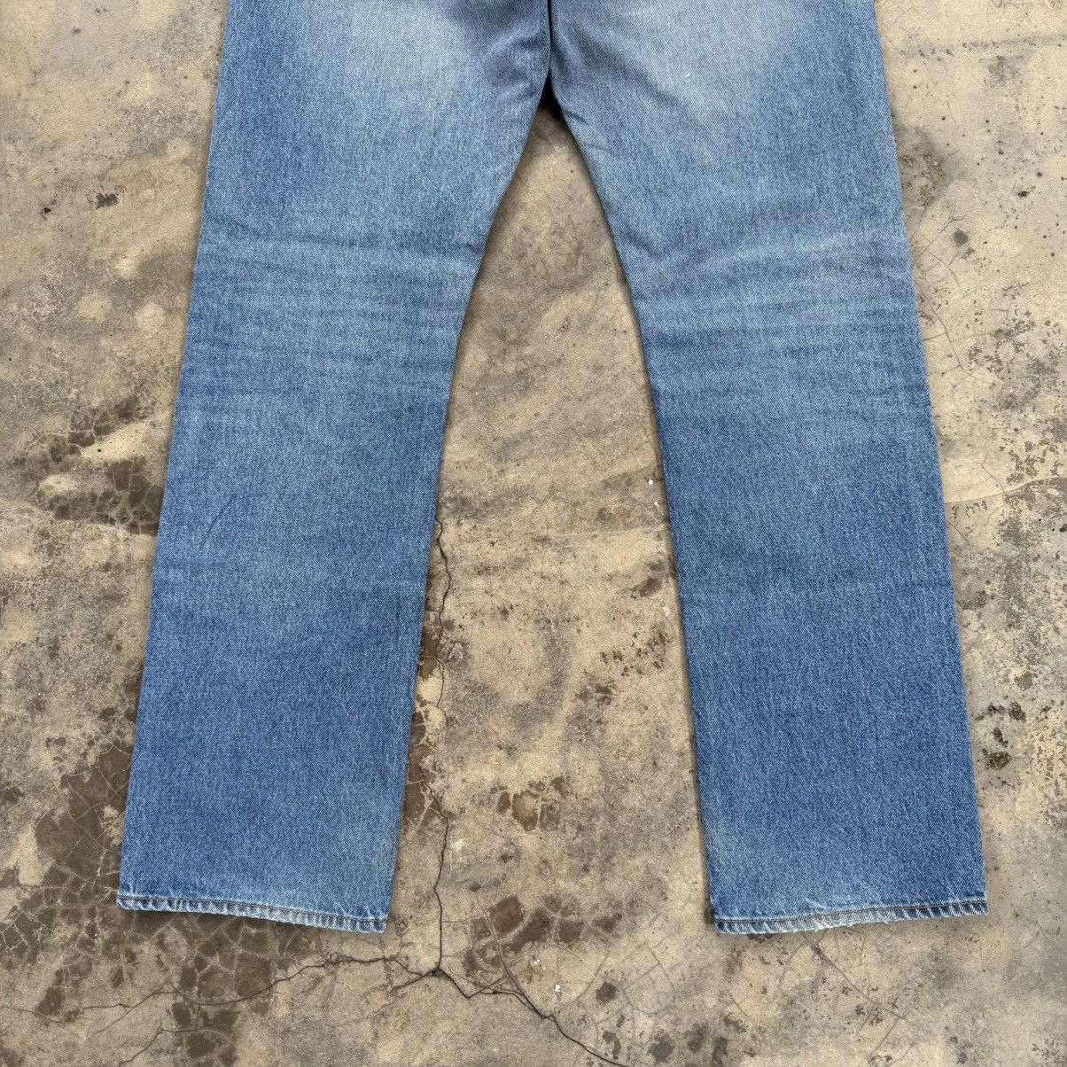 Japanese Brand VINTAGE GU STRAIGHT FADED RIPPEP JEAN DENIM PANTS Size US 36 / EU 52 - 11 Thumbnail