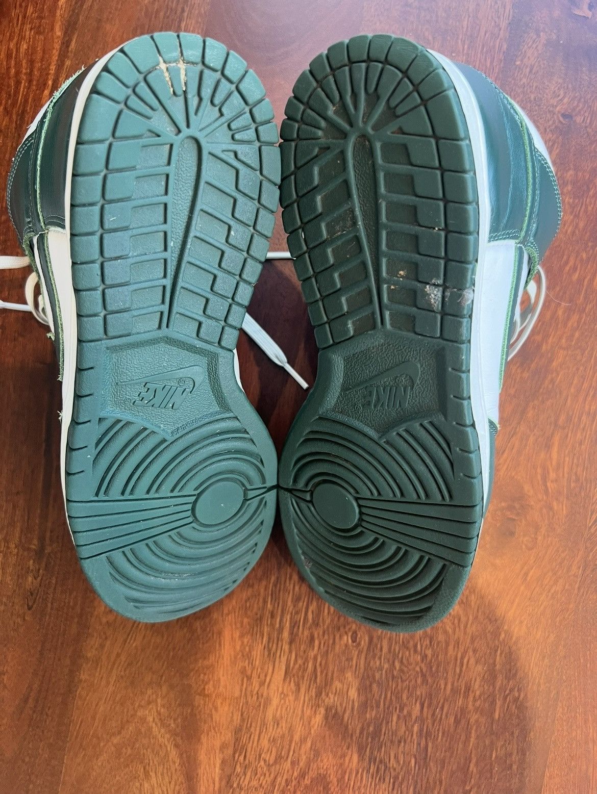 Nike Nike Spartan Green Dunk Highs Size US 9.5 / EU 42-43 - 5 Thumbnail
