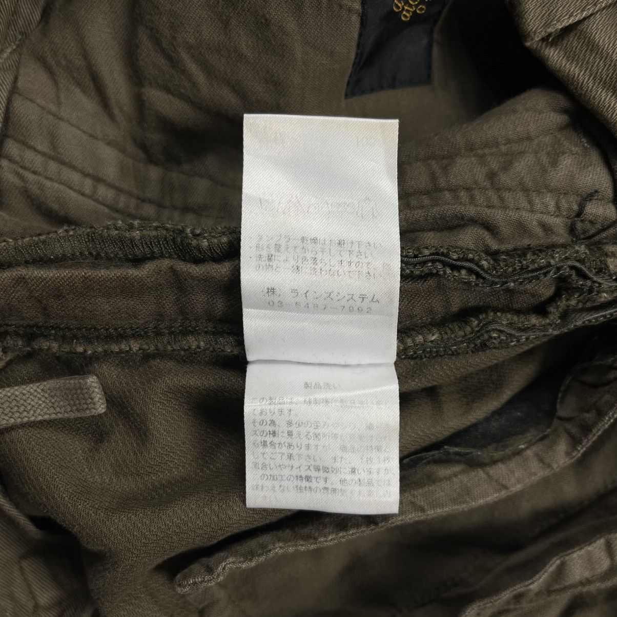 If Six Was Nine 2000s Yoshihiro Hamato - Apocalypse Style Cargo Pants Size US 29 - 13 Thumbnail