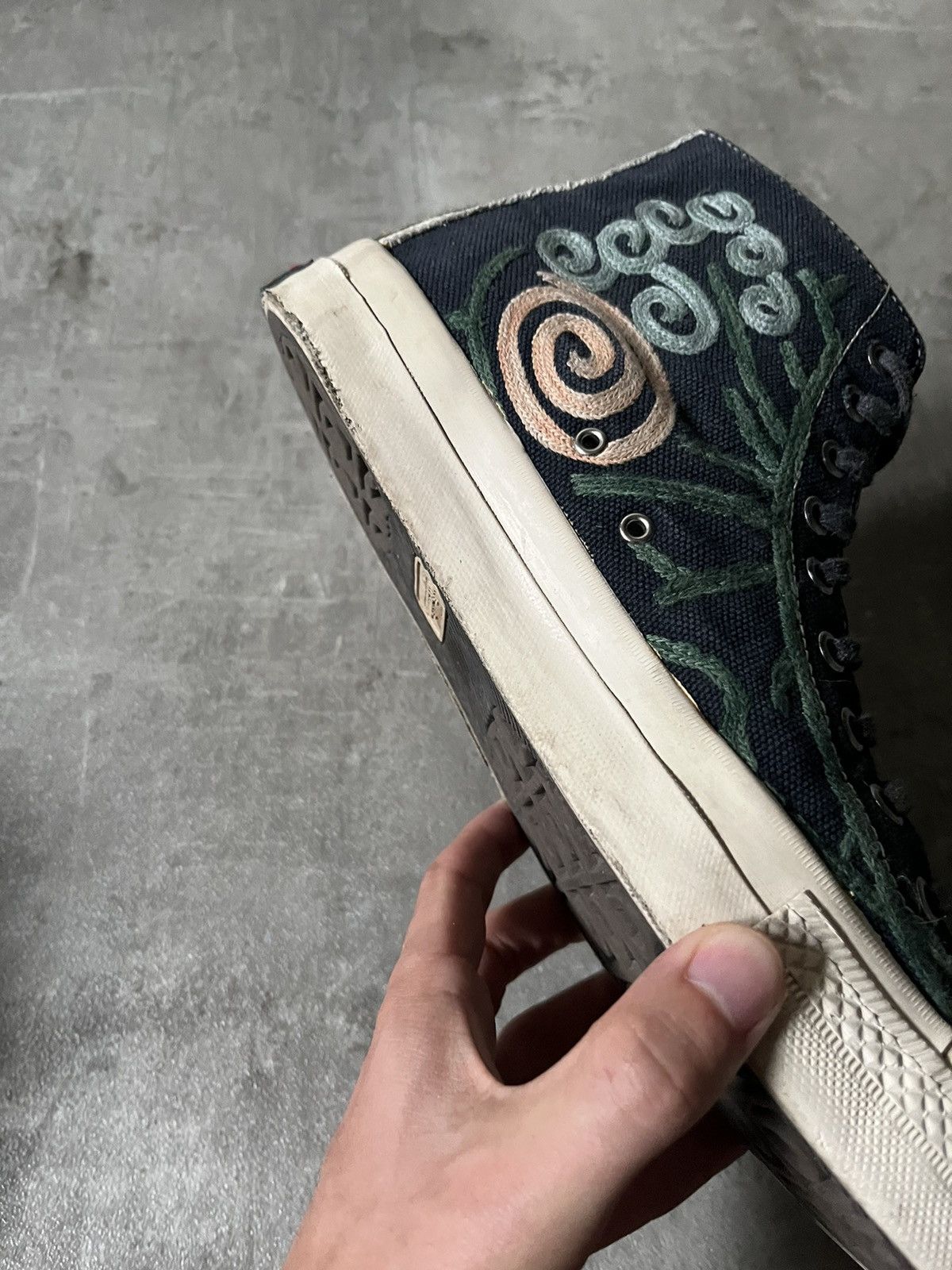 Visvim Visvim canvas embroidery flower 13ss shoes Size US 9 / EU 42 - 13 Thumbnail