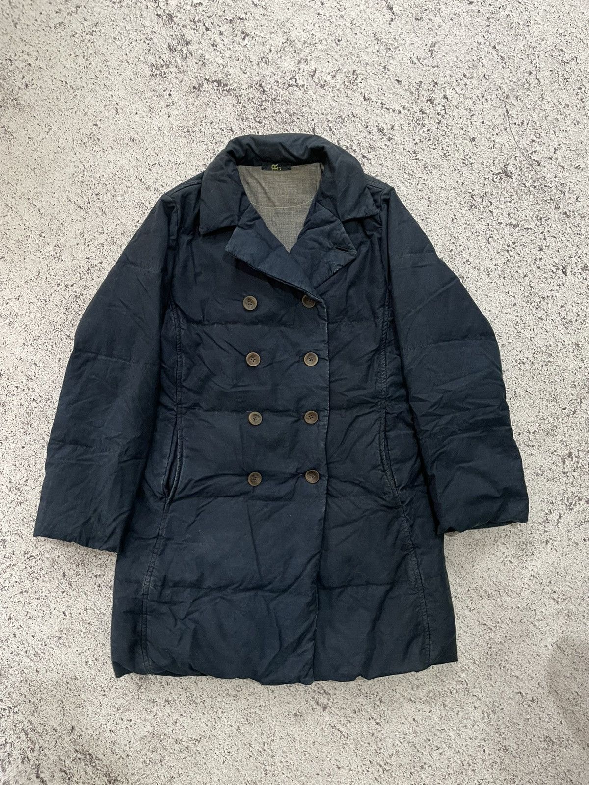 45rpm 45rpm Indigo Dyed Puffer Two Way Down Jacket Size US S / EU 44-46 / 1 - 3 Thumbnail