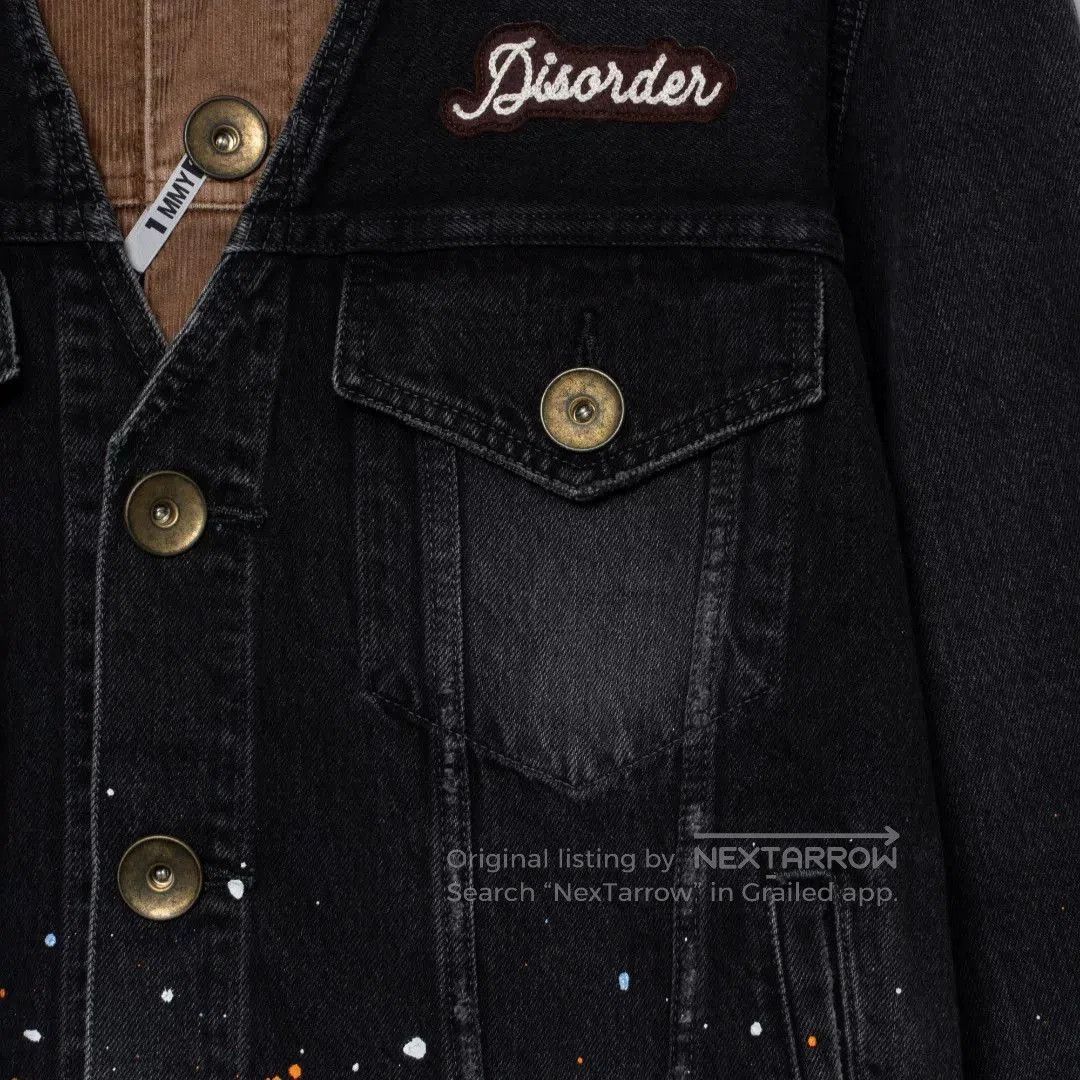 Maison MIHARA YASUHIRO Mihara Yasuhiro Splatter Denim Jacket. Size US M / EU 48-50 / 2 - 3 Thumbnail