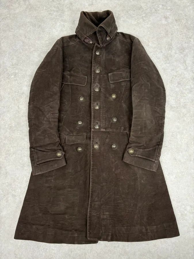 Gucci FW2008 Gucci Brown Wool Double-Breasted Coat by Frida Giannini Size US S / EU 44-46 / 1 - 1 Thumbnail
