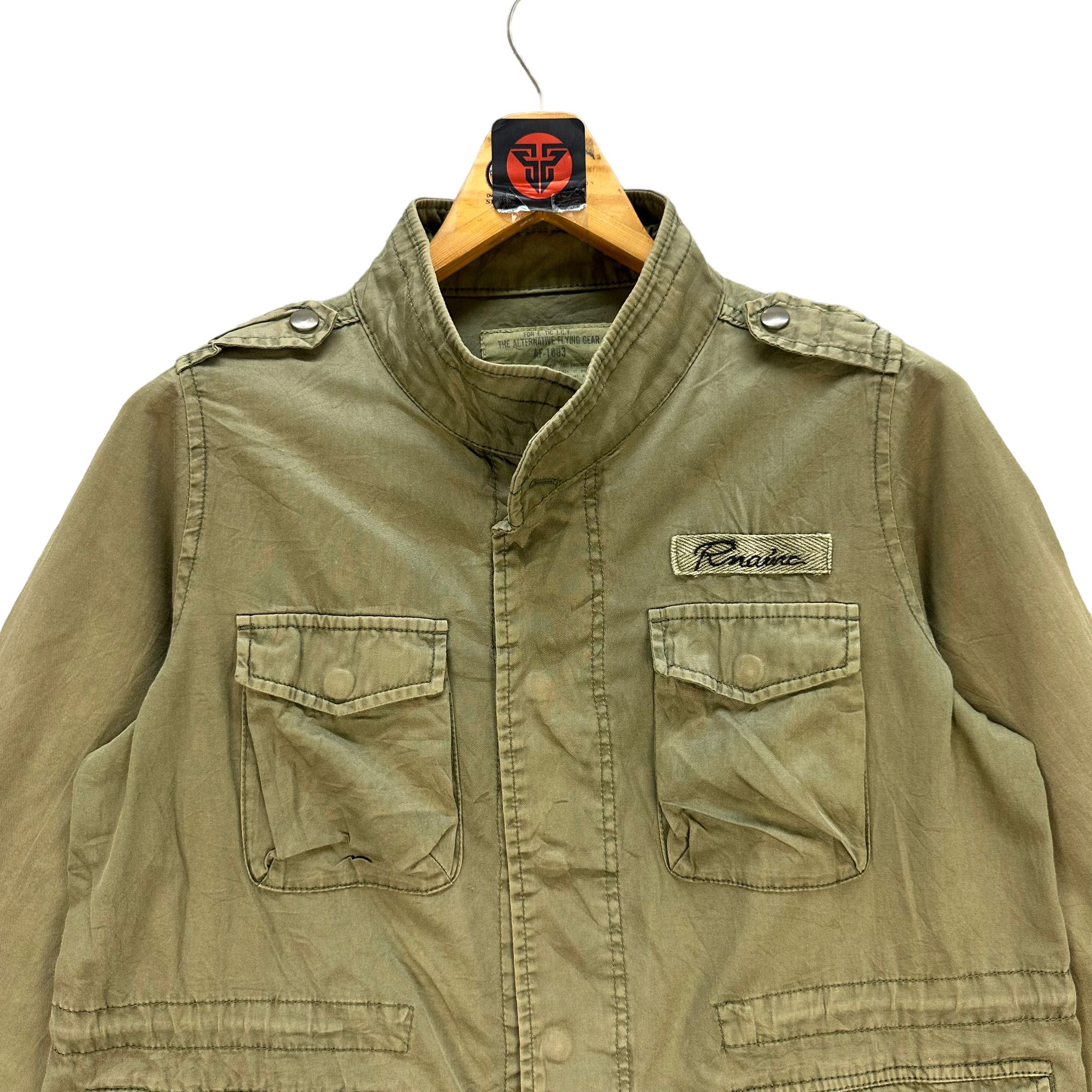 Japanese Brand RNA REPUBLIC AF-1003 CHORE JACKET #7523-151 Size M / US 6-8 / IT 42-44 - 2 Thumbnail
