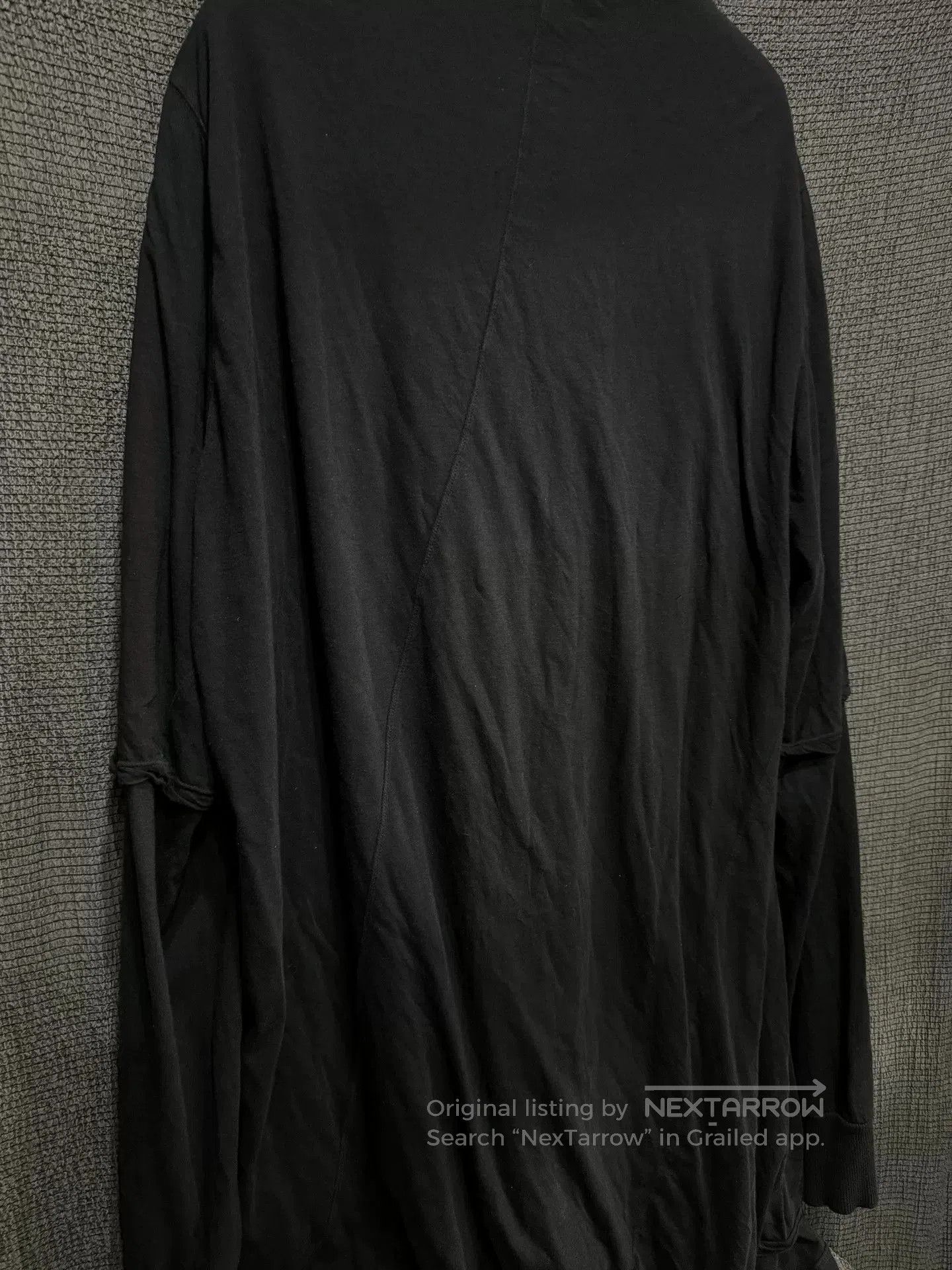 Rick Owens oversized black long sleeve shirt by rick owens. Size US XL / EU 56 / 4 - 5 Thumbnail