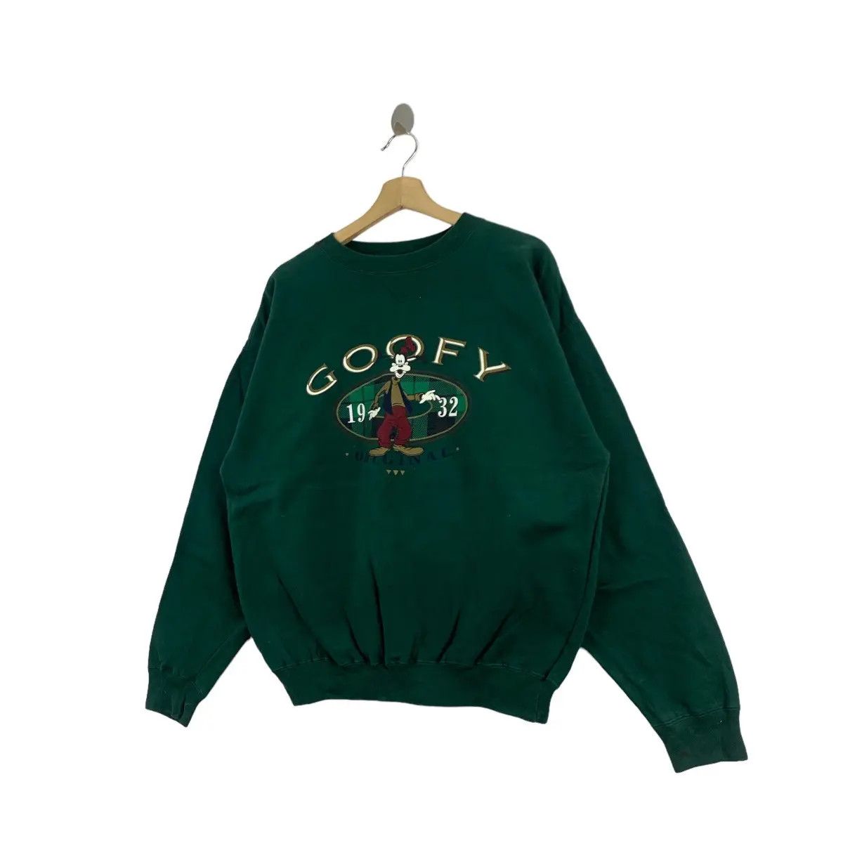 Disney Vintage 90’ DISNEY RESORT GOOFY Theme Park Sweatshirt Size M / US 6-8 / IT 42-44 - 3 Thumbnail