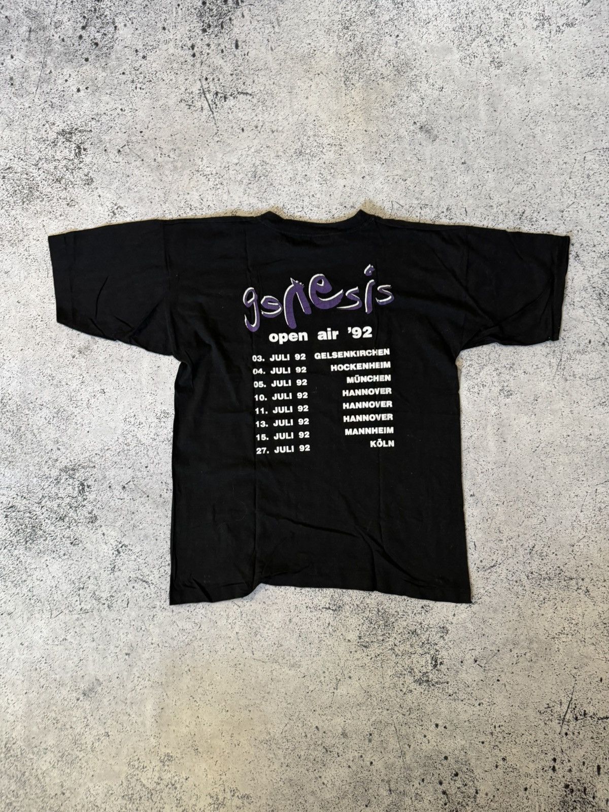 Other Band Tees * Vintage Vintage 90s band Genesis T-shirt SIZE XL Size US XL / EU 56 / 4 - 8 Thumbnail