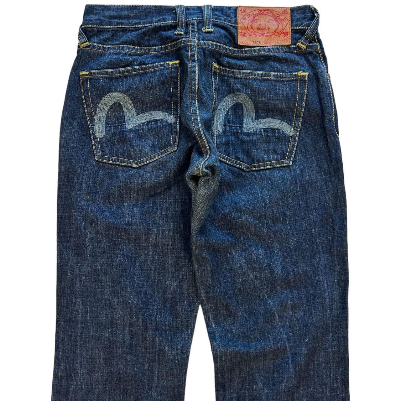 image of Vintage Evisu Double Gull Denim Jeans Women's Size W29 in Blue