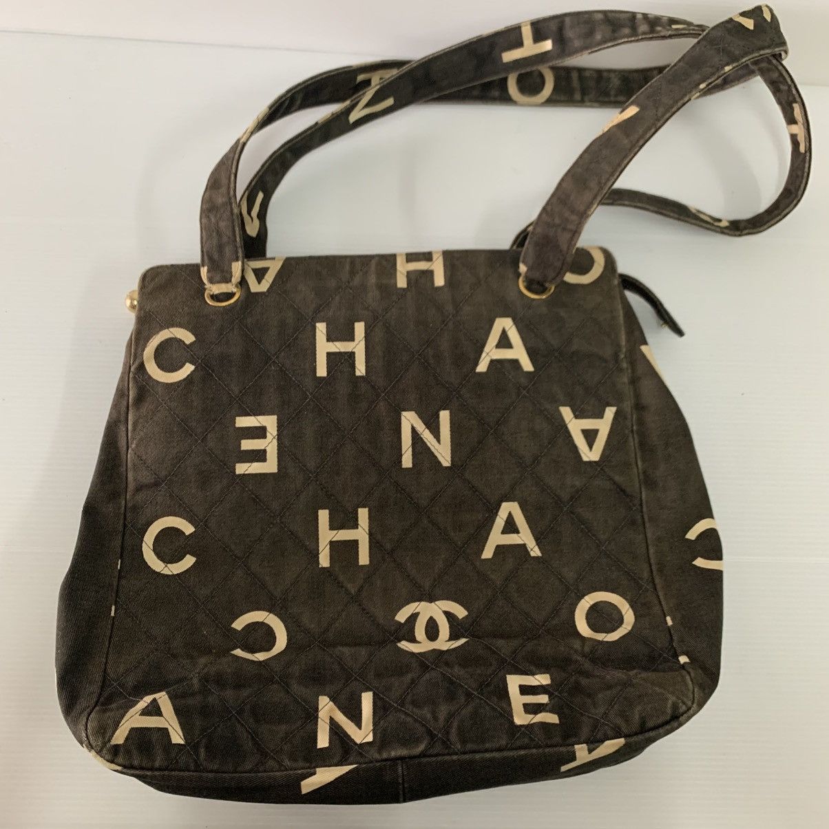 Chanel Chanel Vintage Canvas Shoulder Bag Size ONE SIZE - 13 Thumbnail