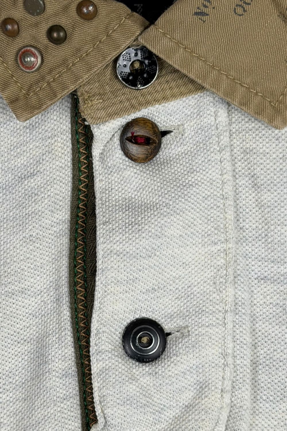Polo Ralph Lauren 12SS Polo Ralph Lauren Western Distressed Heritage Rugby Size US M / EU 48-50 / 2 - 8 Thumbnail