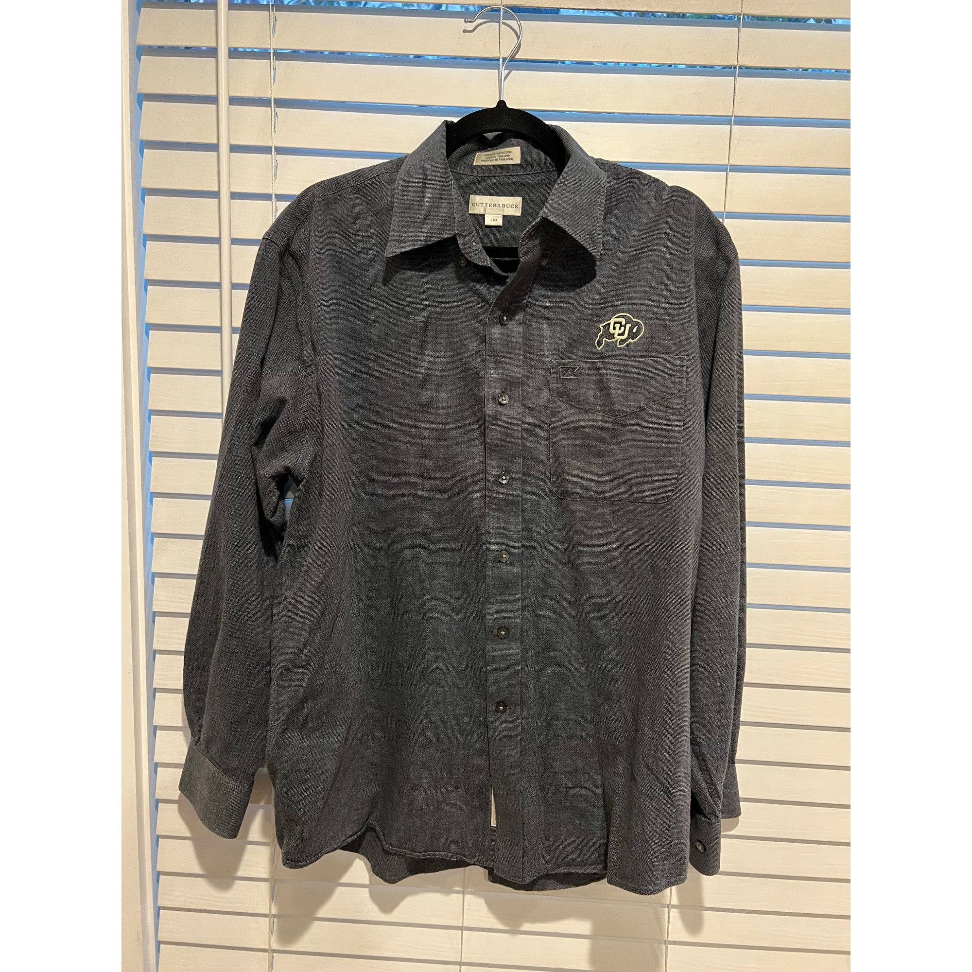 Cutter & Buck Cutter&Buck Colorado Buffalos Button Up Shirt - Size L Size US L / EU 52-54 / 3 - 1 Thumbnail