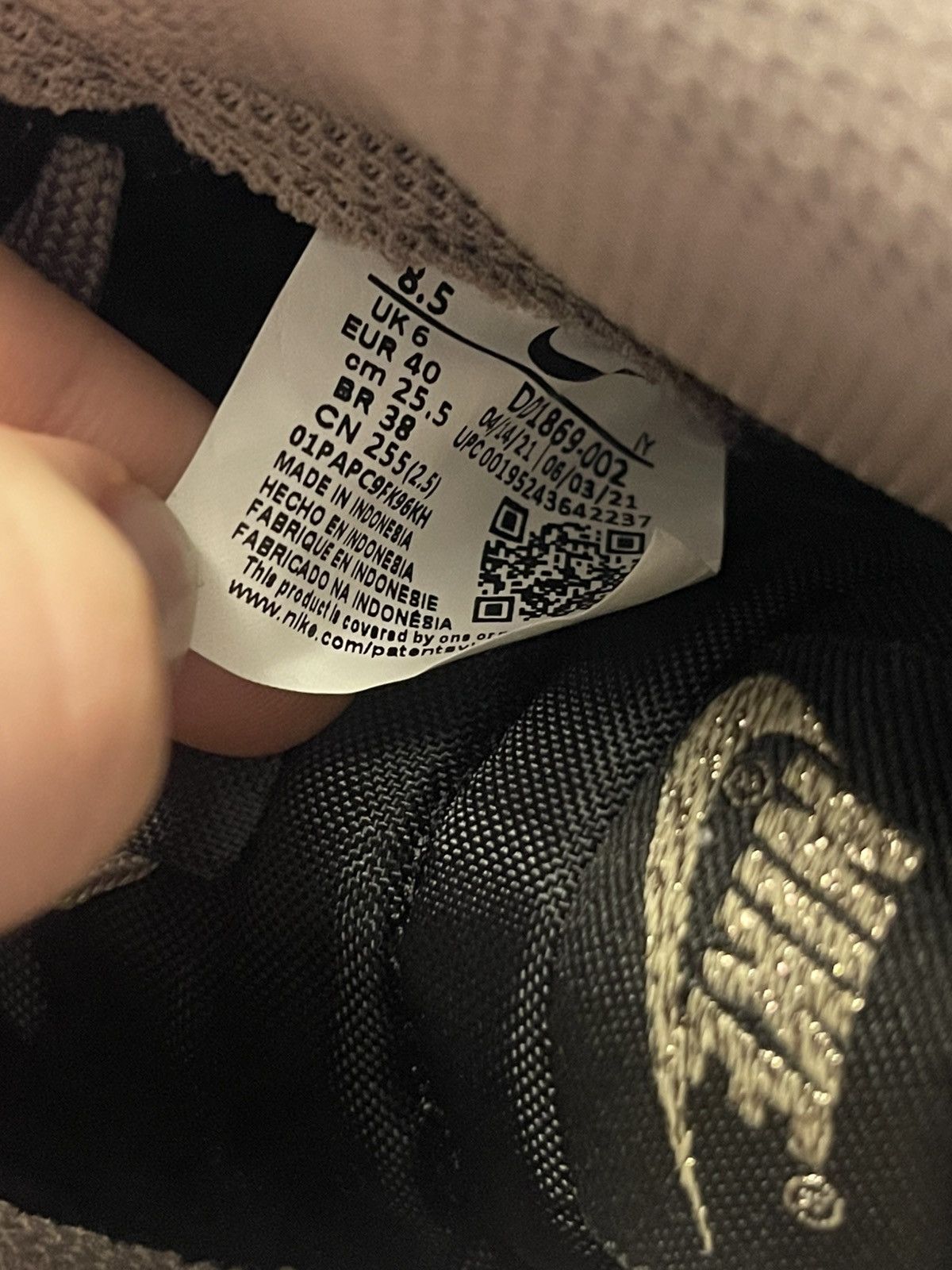 Nike W Nike Dunk High Black Moon Fossil Size US 8.5 / IT 38.5 - 7 Thumbnail