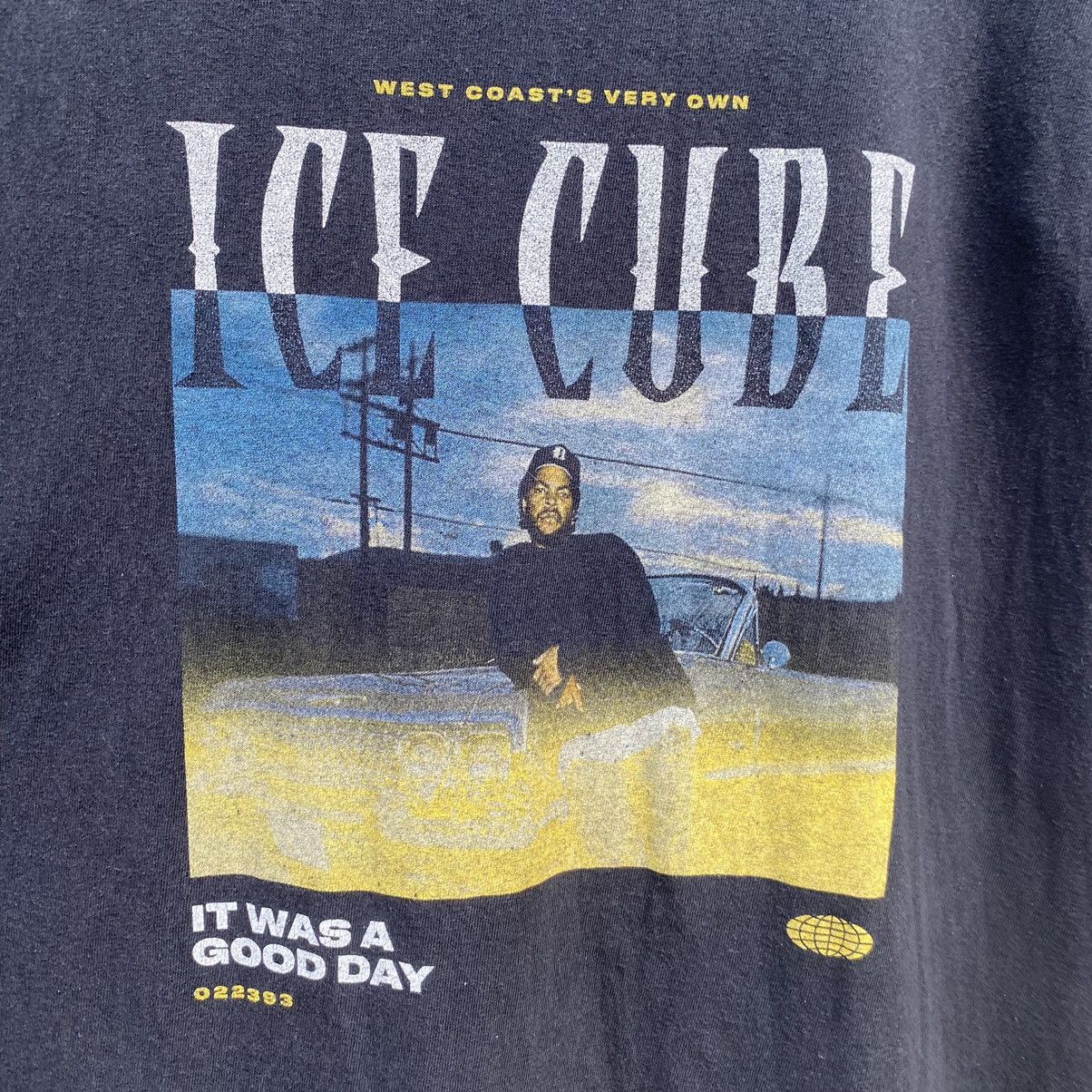 Rap Tees 💥SICK💥Thrashed Faded Ice Cube American Rapper ERD NWA TEE Size US XL / EU 56 / 4 - 5 Thumbnail