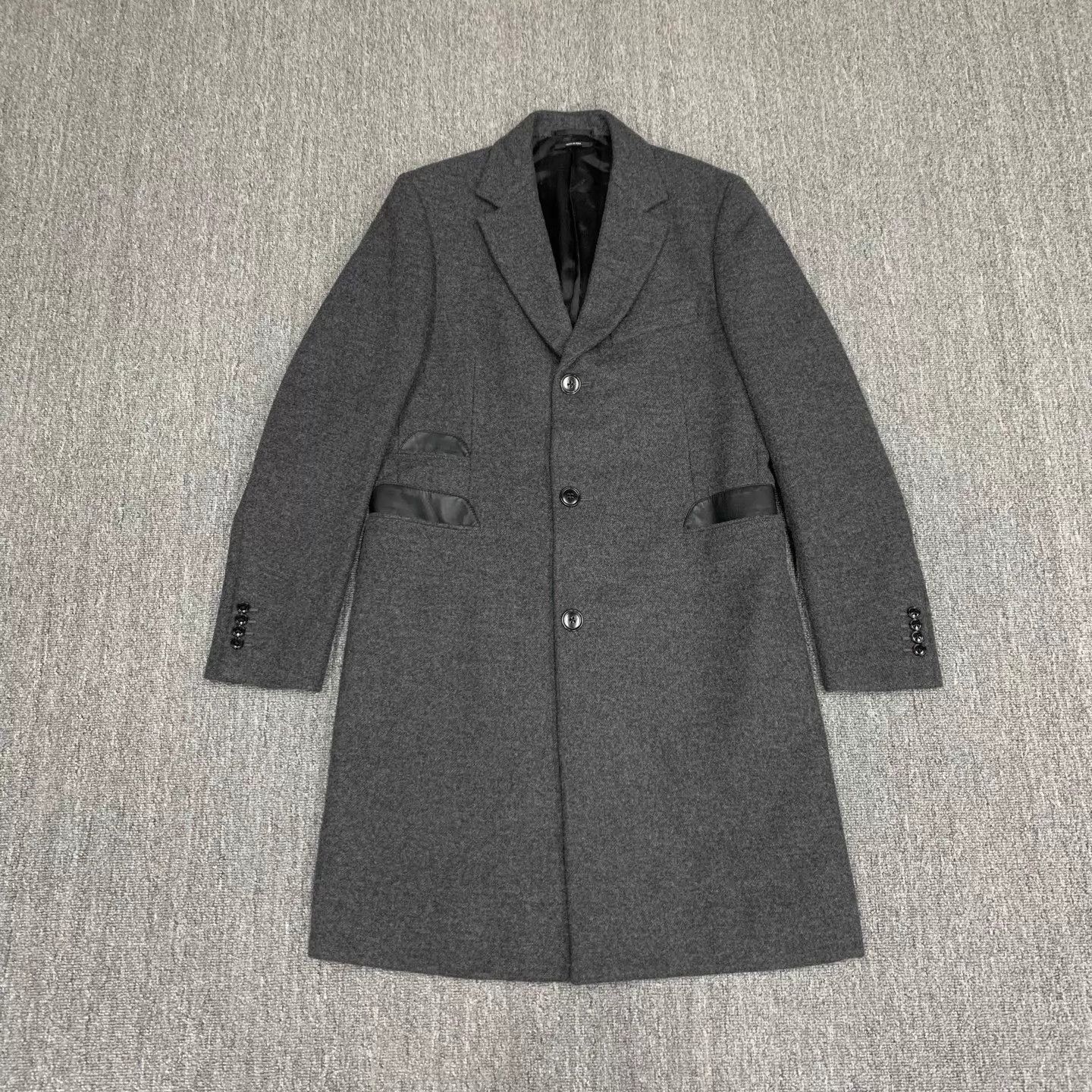Hermes Hermes Gray Wool Coat Size 48 98 New Size US M / EU 48-50 / 2 - 1 Thumbnail