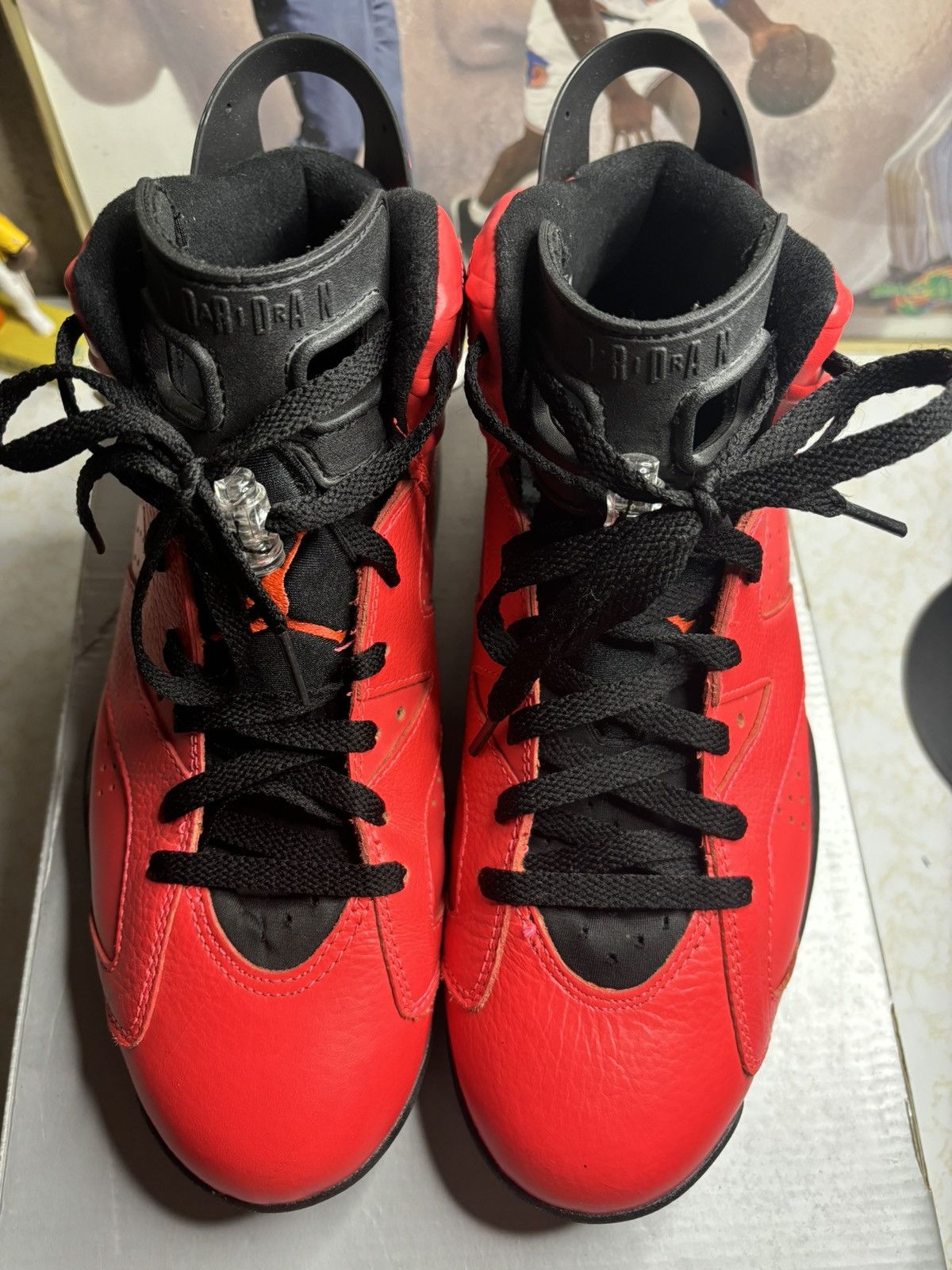 Jordan Brand Air Jordan 6 Retro Infrared 23 2014 Size US 10.5 / EU 43-44 - 2 Thumbnail