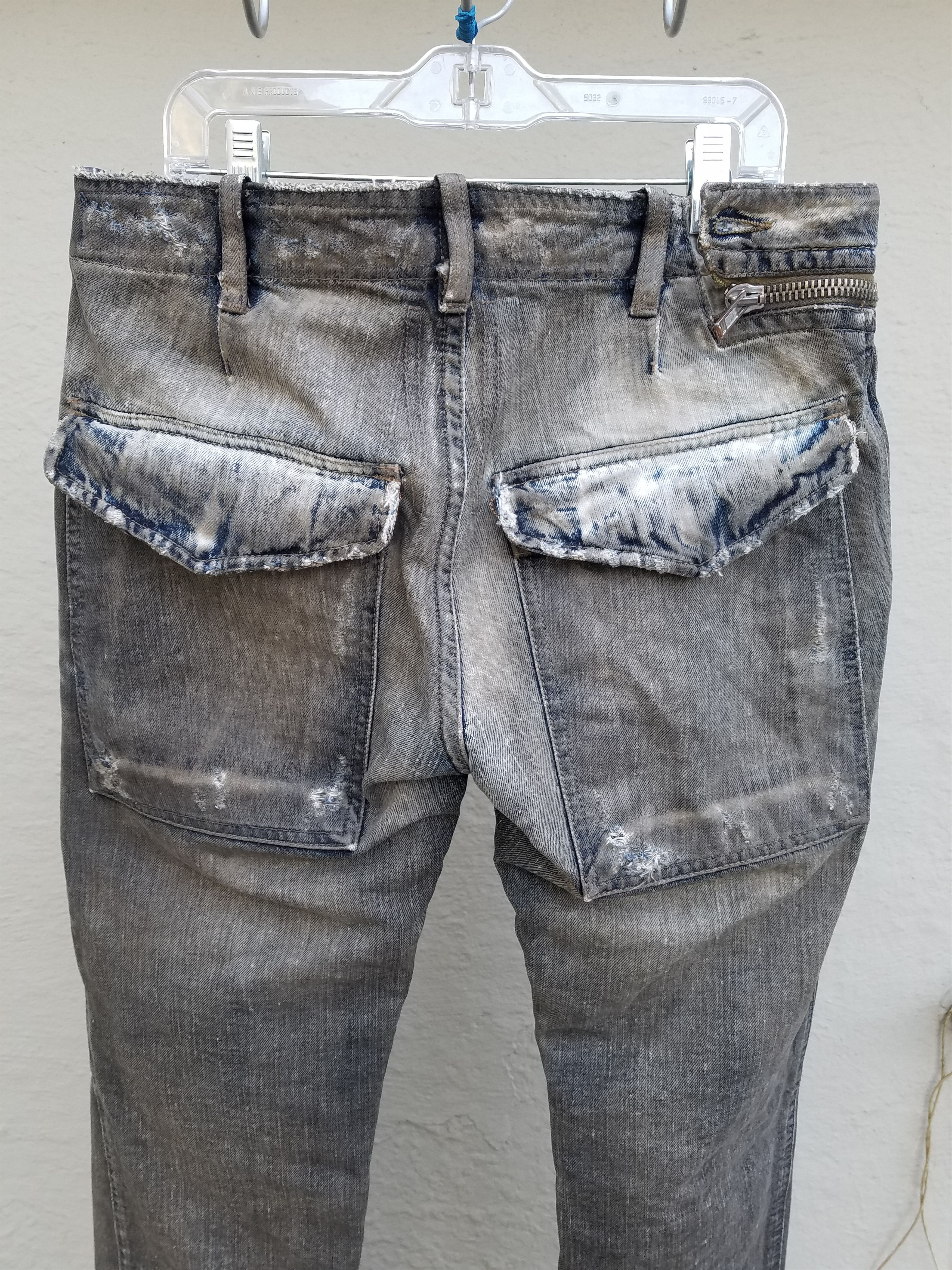Rick Owens Drkshdw OG Aircut (Double Layered) Jeans Size US 32 / EU 48 - 4 Thumbnail