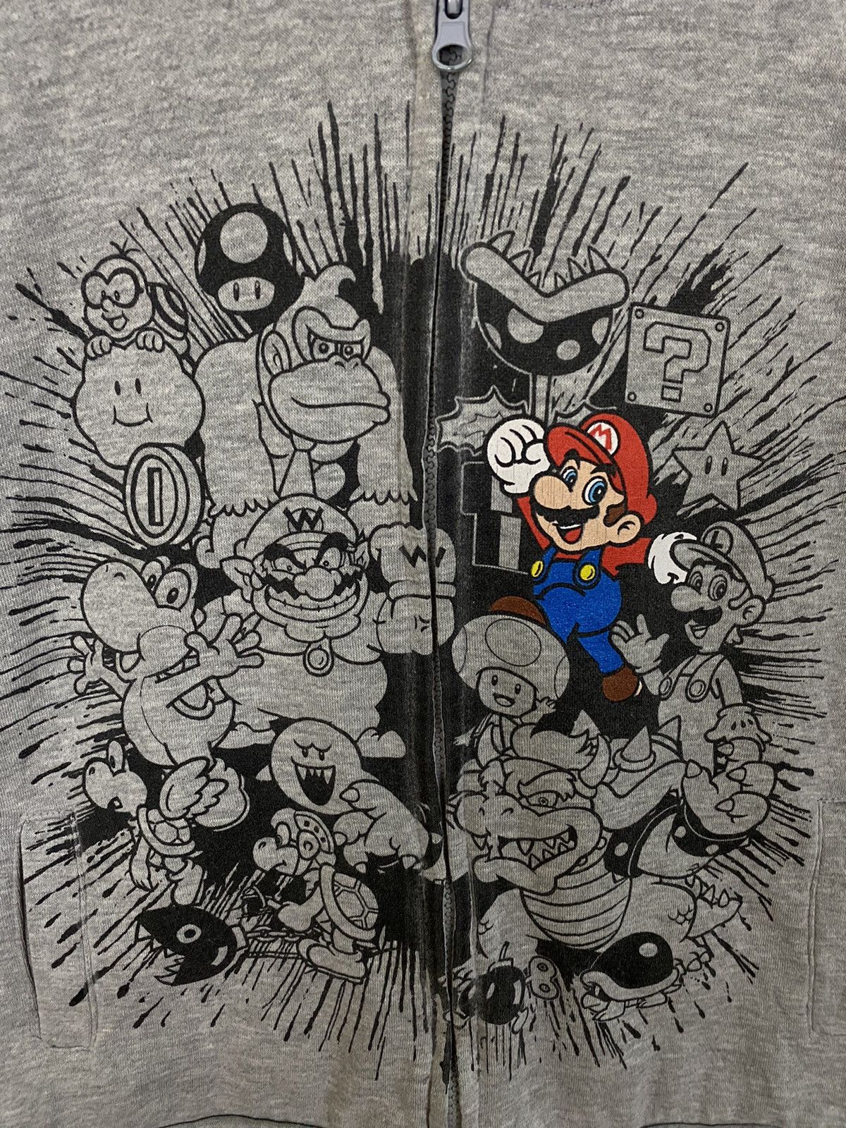 Japanese Brand × Nintendo × Vintage Vintage Mario Hoodies Size US S / EU 44-46 / 1 - 3 Thumbnail