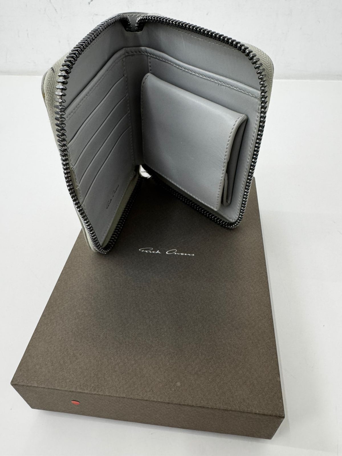 Rick Owens RICK OWENS ZIP WALLET Size ONE SIZE - 2 Thumbnail