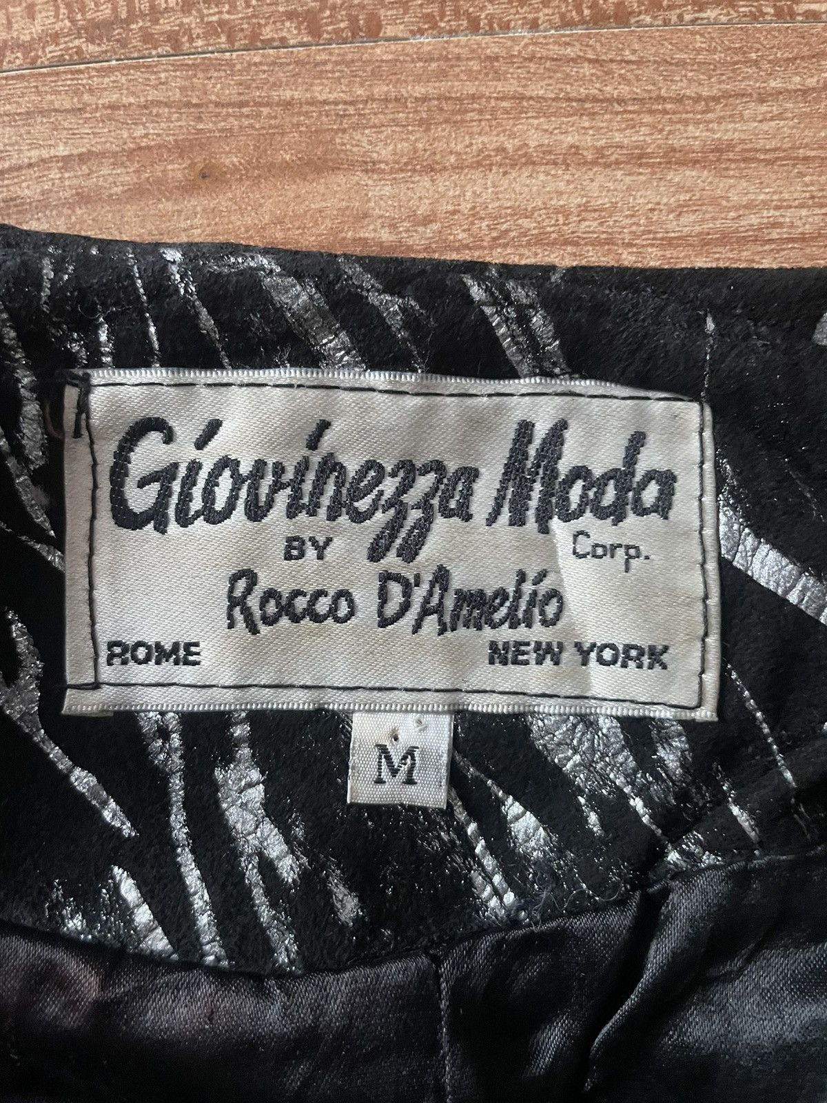 Other Giovinezza Moda Rocco D'Amelio Leather Jacket Size M / US 6-8 / IT 42-44 - 4 Thumbnail