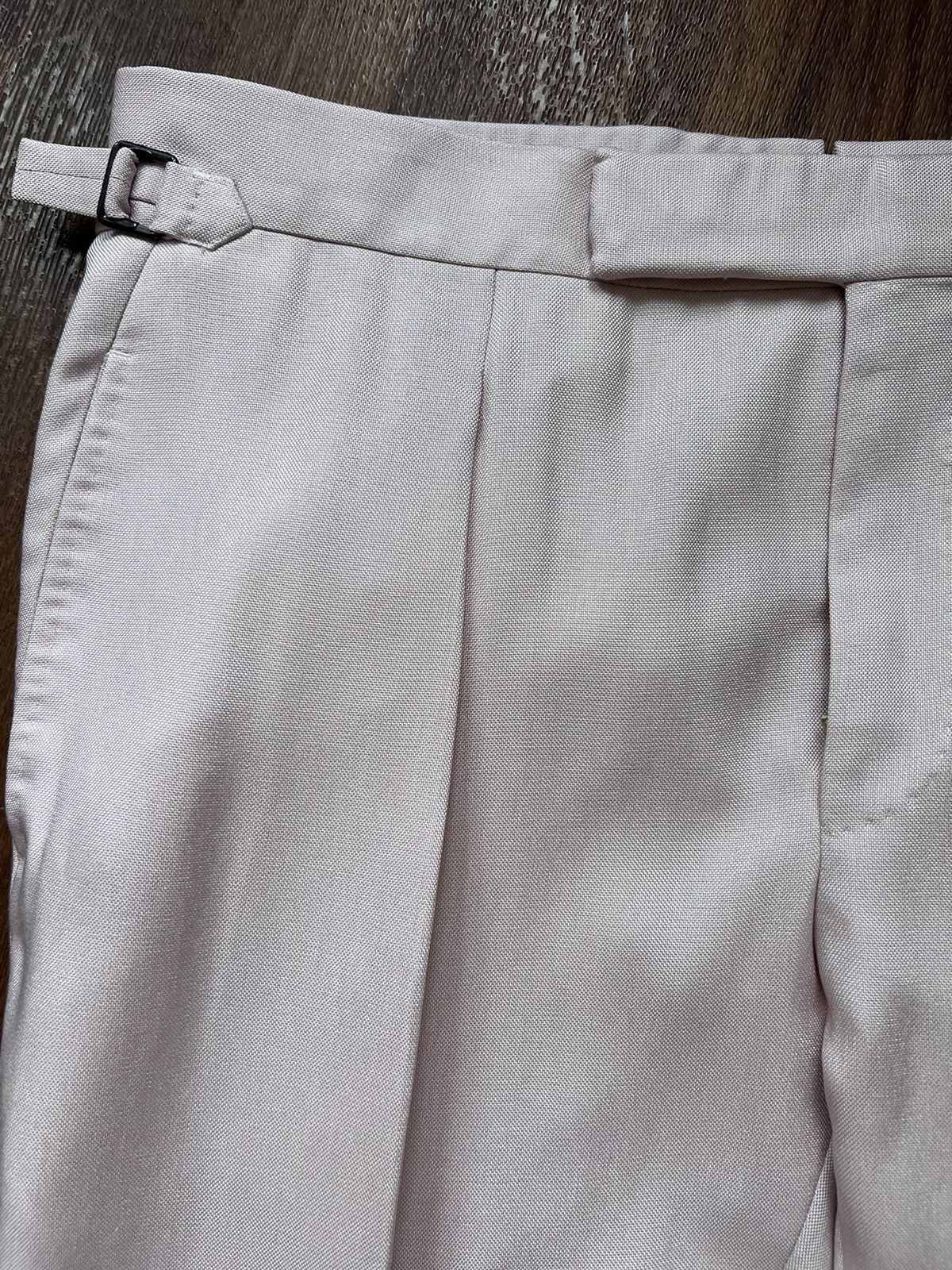 Tom Ford 3K silk/rayon single-pleat trousers, IT52, worn x 4 Size US 36 / EU 52 - 4 Thumbnail