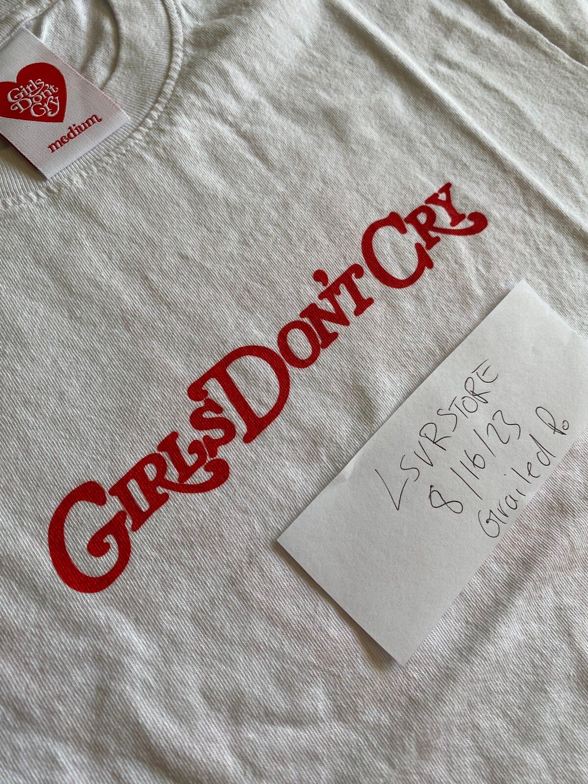 Girls Dont Cry GIRLS DON'T CRY GDC ANGEL TEE MEDIUM | Grailed