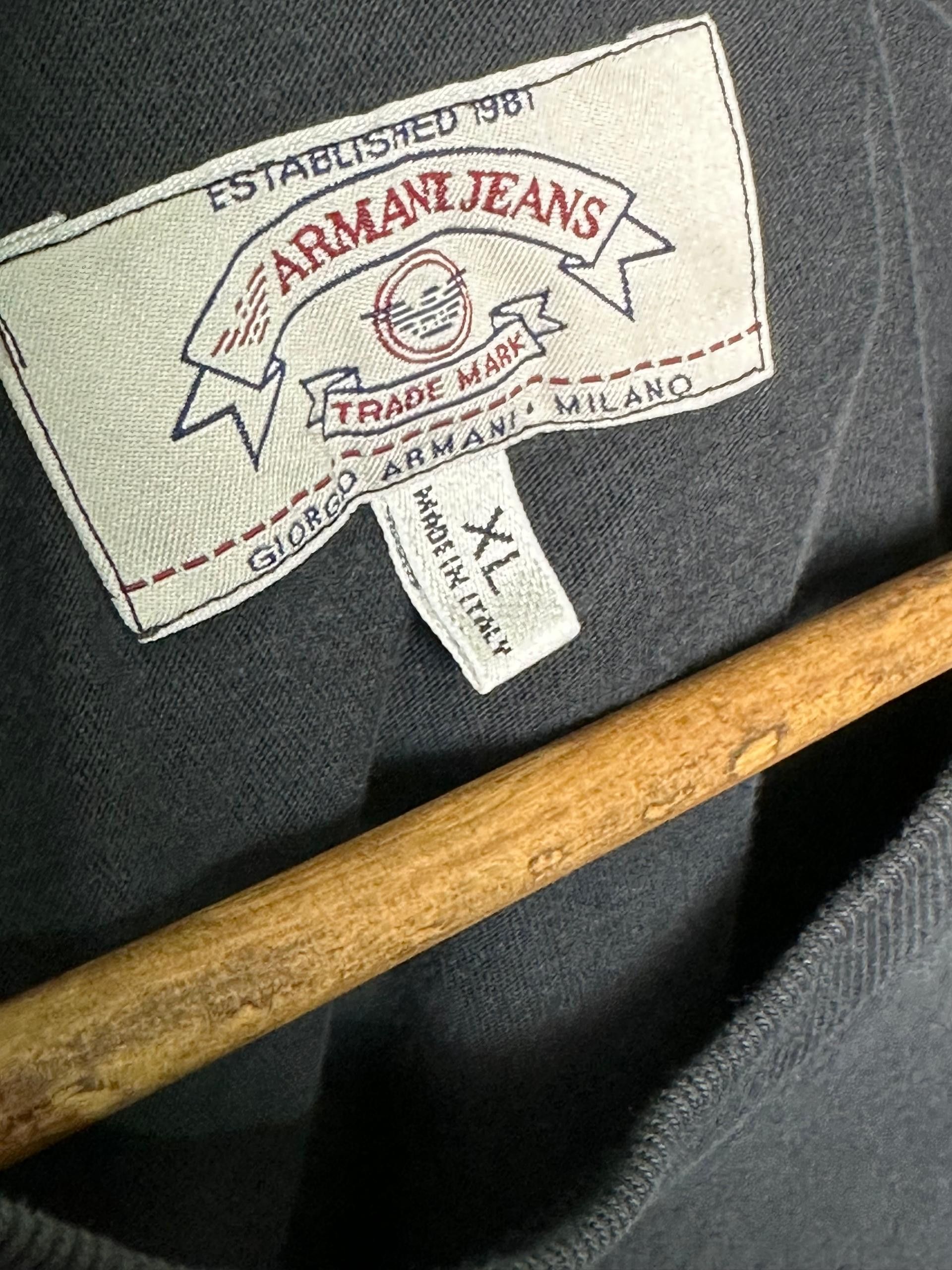 Giorgio Armani Vintage Giorgio Armani Jeans | Armani Jeans T-Shirt Size US XL / EU 56 / 4 - 2 Thumbnail