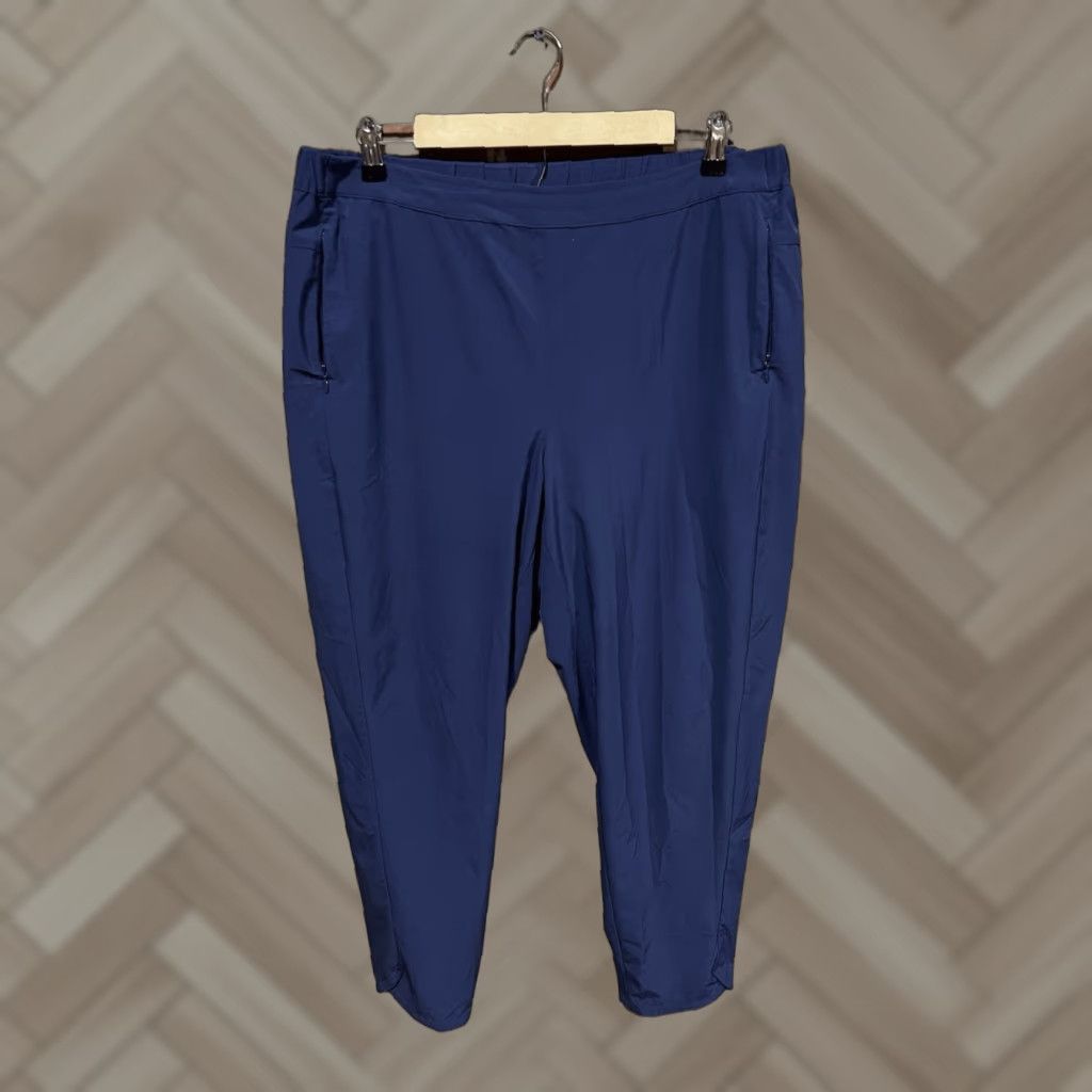 Royal Robbins Royal Robbins Womens Pants Cropped Nylon Blue 14 27in Inseam Outdoor Pulloff? Size 36" / US 14 / IT 50 - 1 Thumbnail