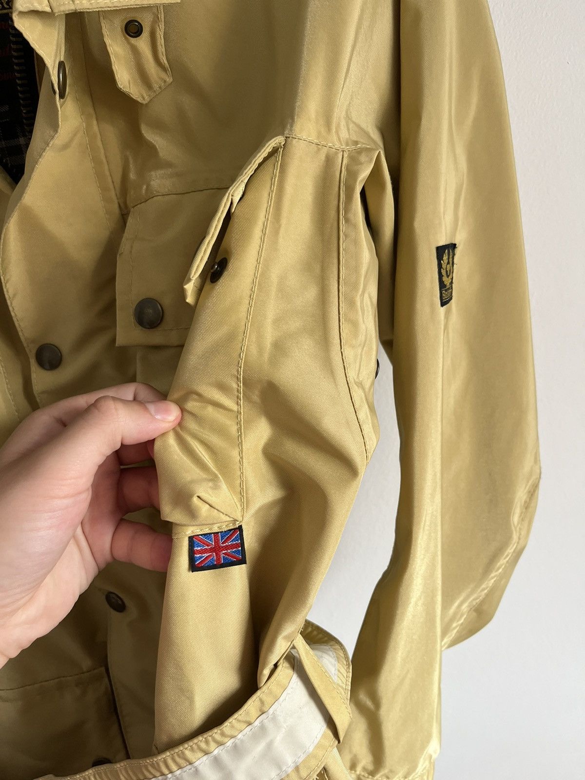 Belstaff × Vintage Belstaff vintage Biker Nylon Jacket Size US XS / EU 42 / 0 - 3 Thumbnail