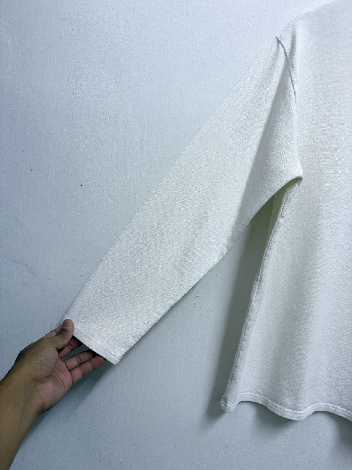 Saint James 2000's Saint James Minquiers White L/S T-Shirt Size US M / EU 48-50 / 2 - 7 Thumbnail